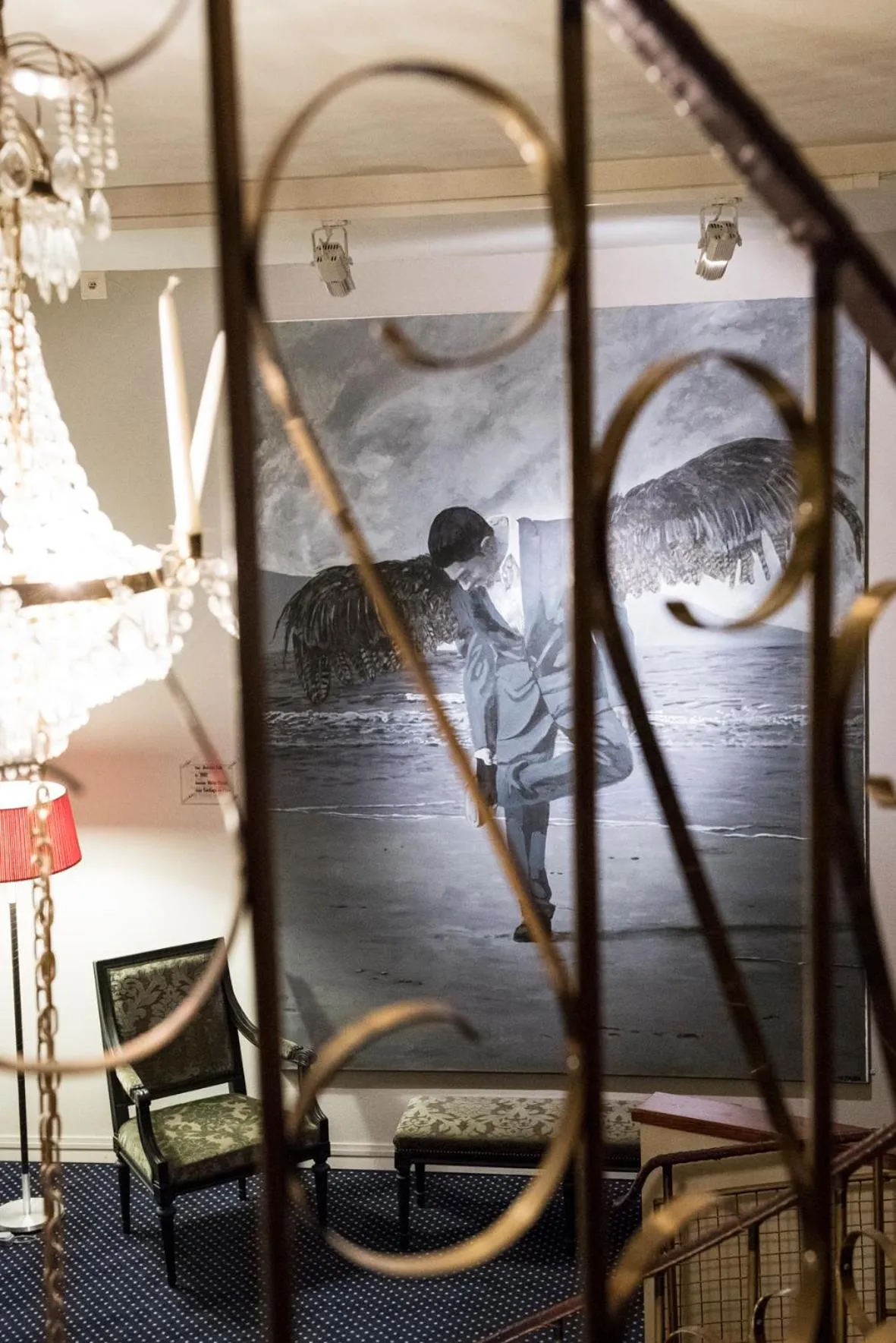 Decorative detail in Clarion Collection Hotel Smedjan