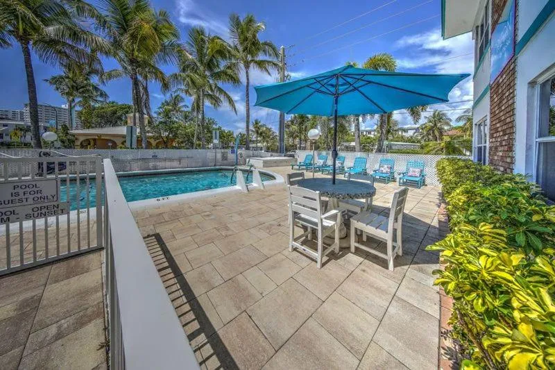 Pool view in Horizon by the Sea Inn