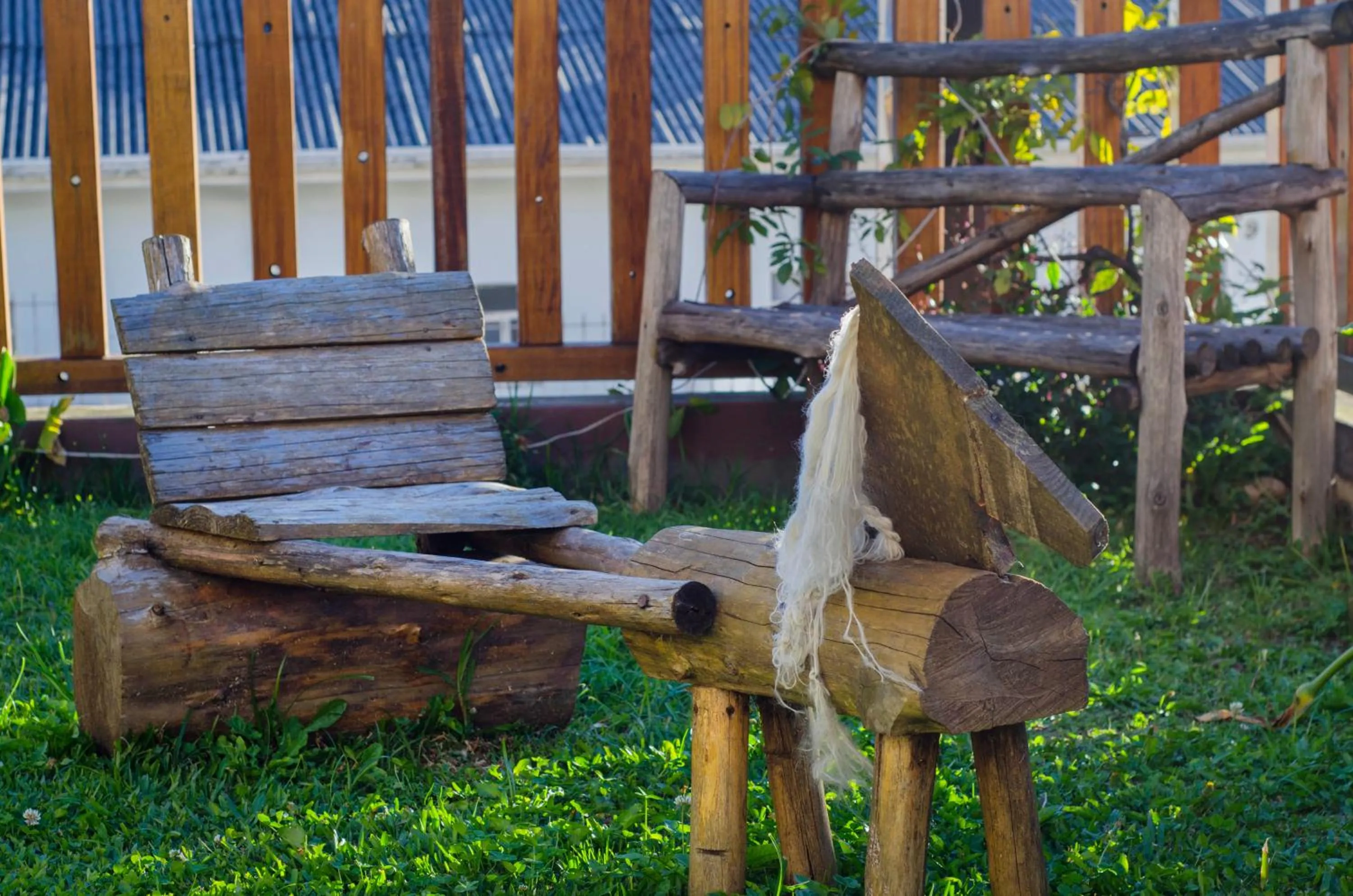 Decorative detail in Pousada Heron