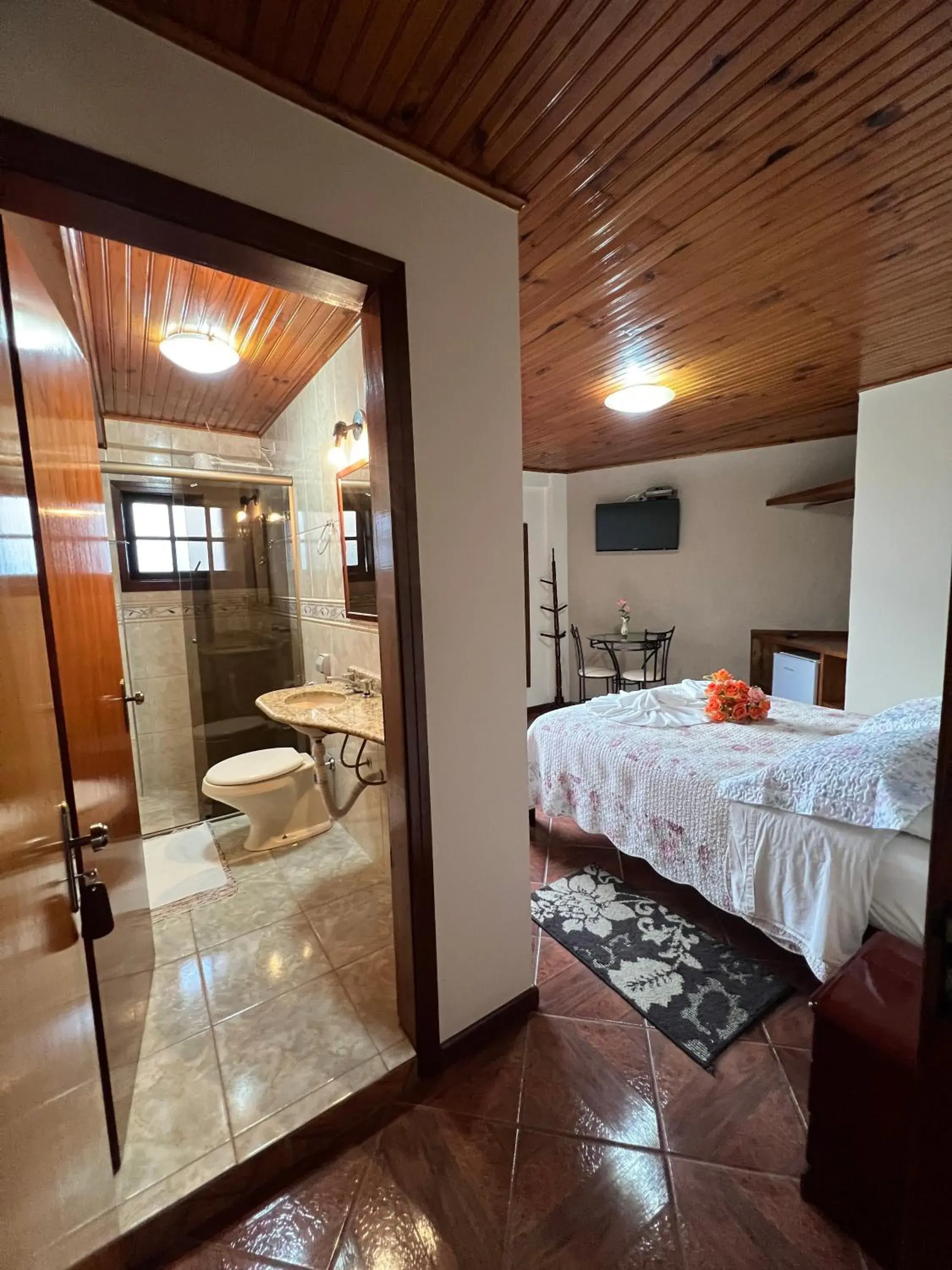Double Room in Pousada Heron Double Room in Pousada Heron