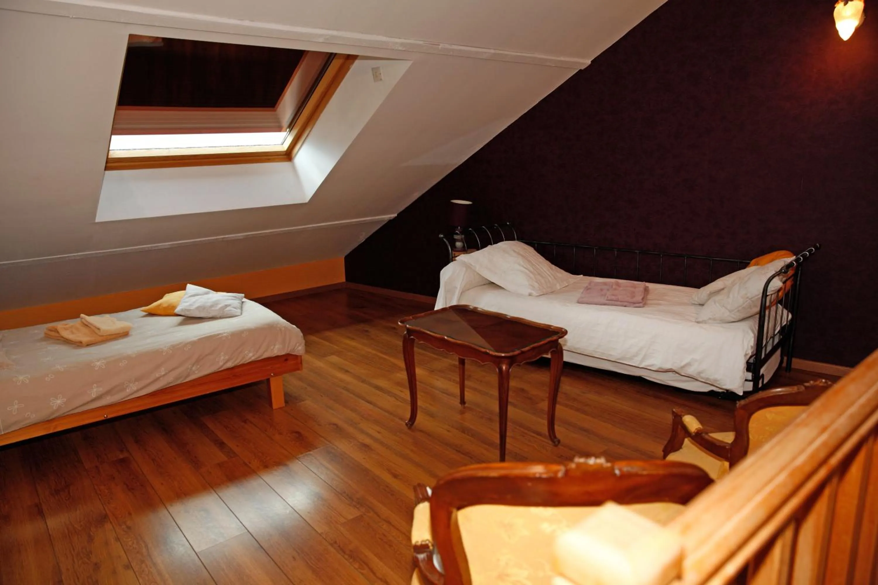 Bed in Chambre d'Hotes de la Loge