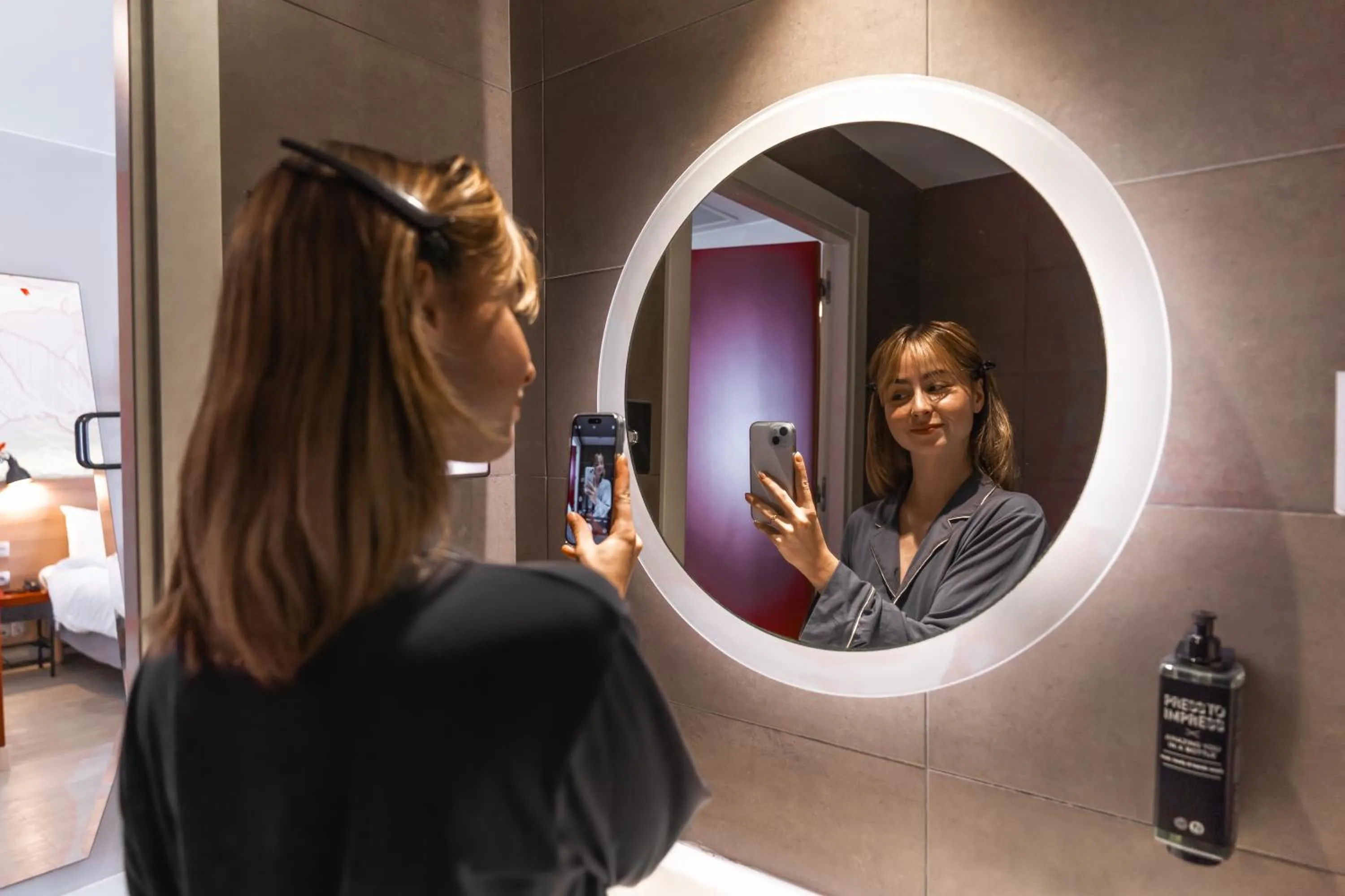 Bathroom in ibis Styles Barcelona City Bogatell