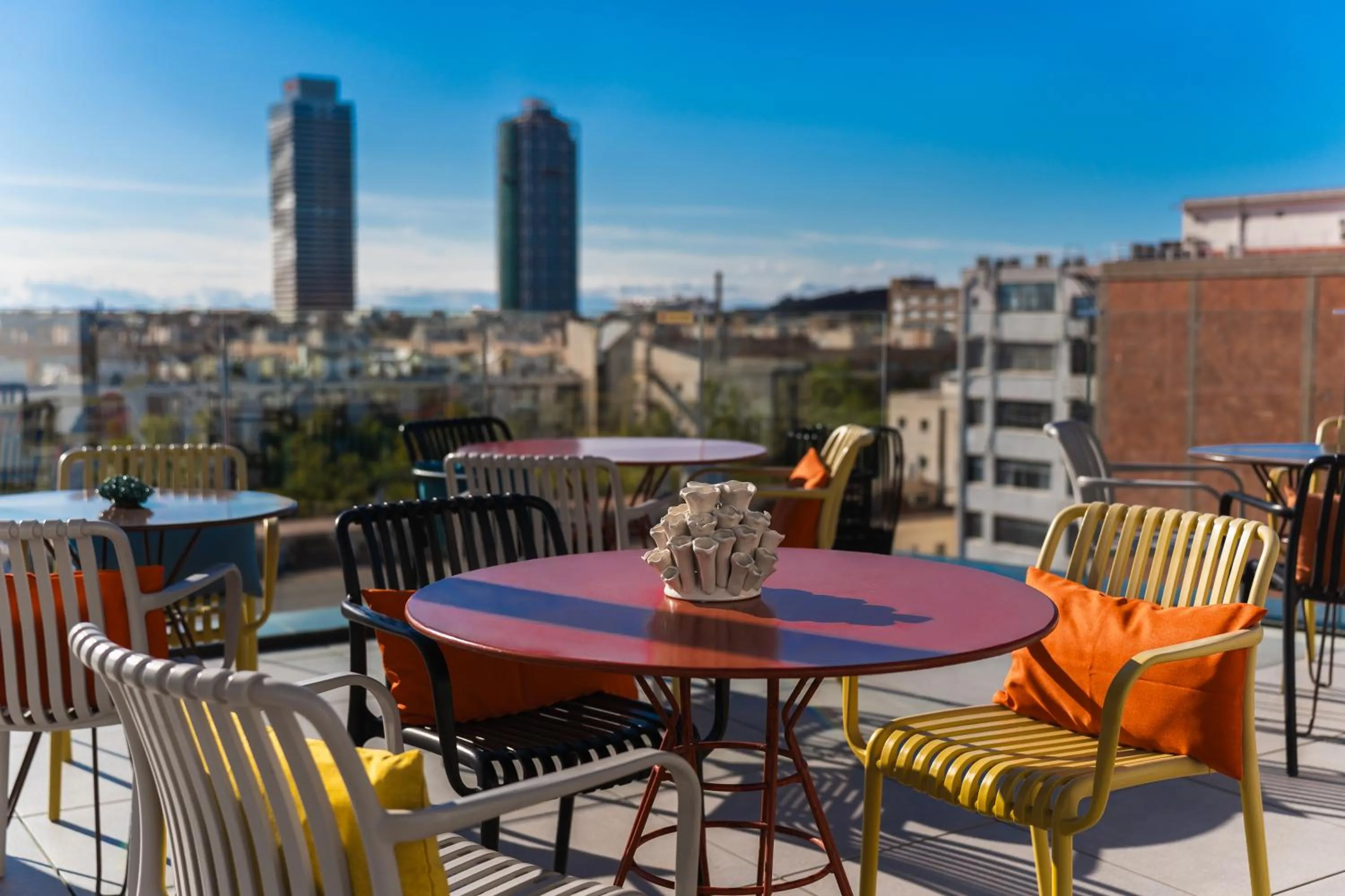 City view in ibis Styles Barcelona City Bogatell