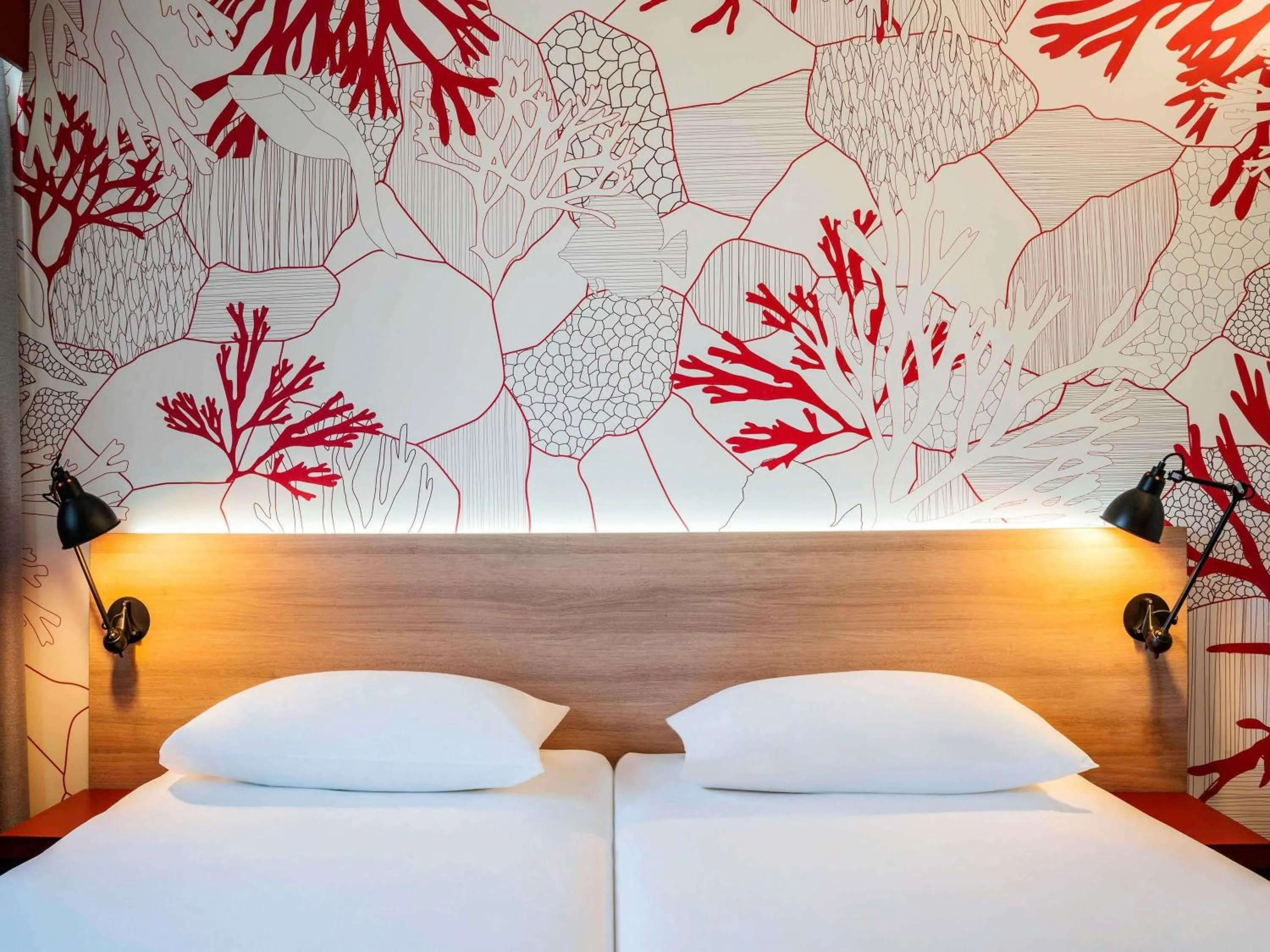 Bedroom, Bed in ibis Styles Barcelona City Bogatell