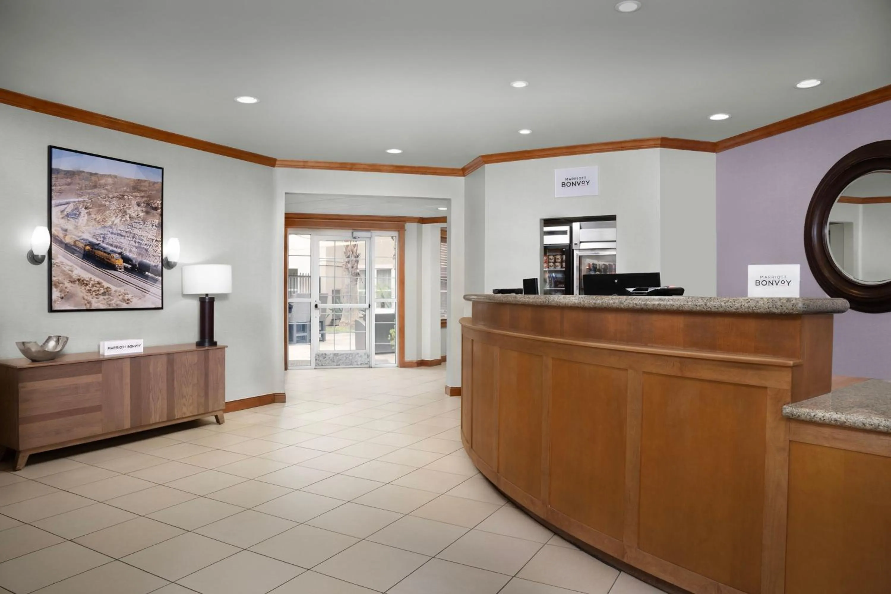 Lobby or reception in Residence Inn by Marriott San Bernardino
