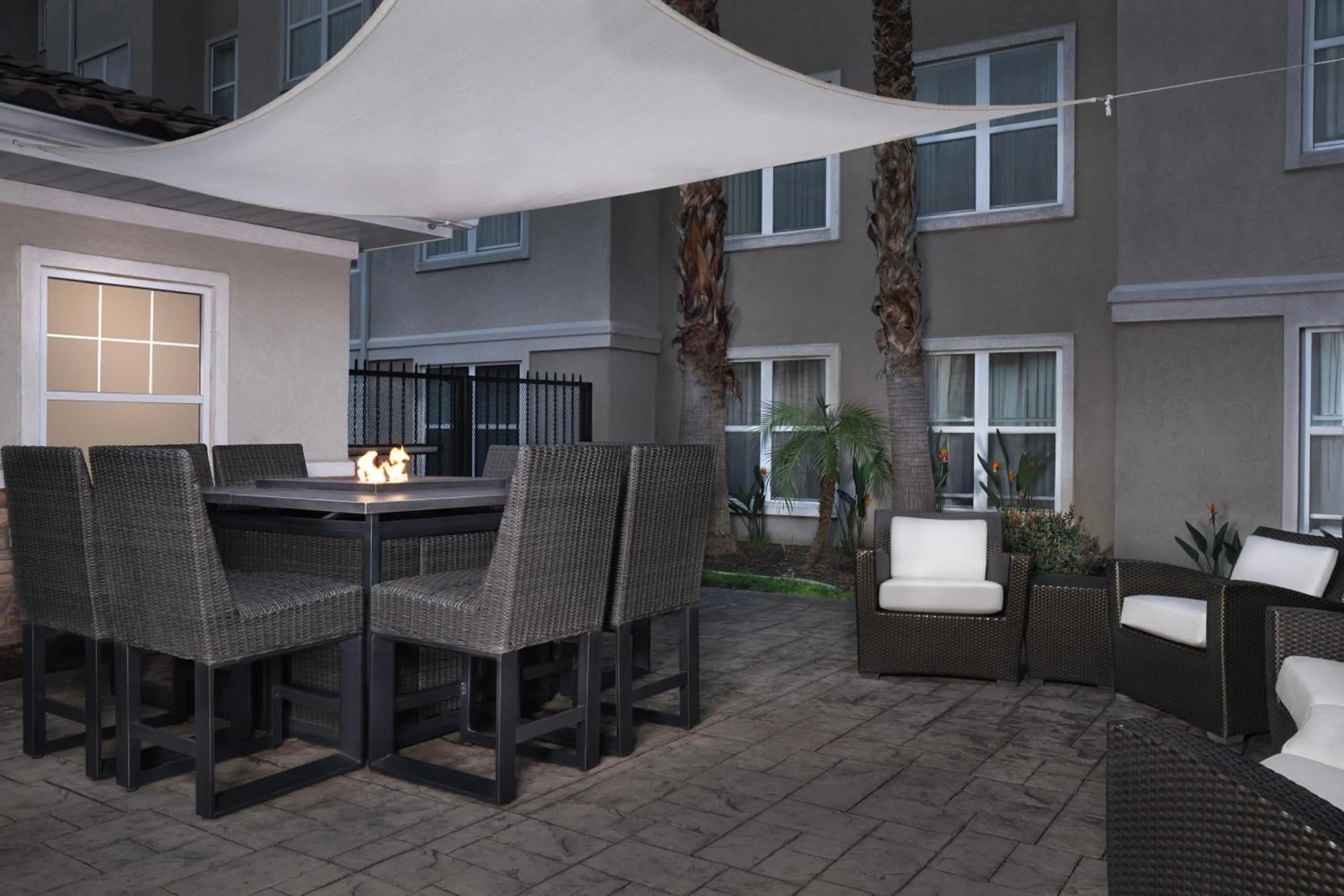 Patio in Residence Inn by Marriott San Bernardino