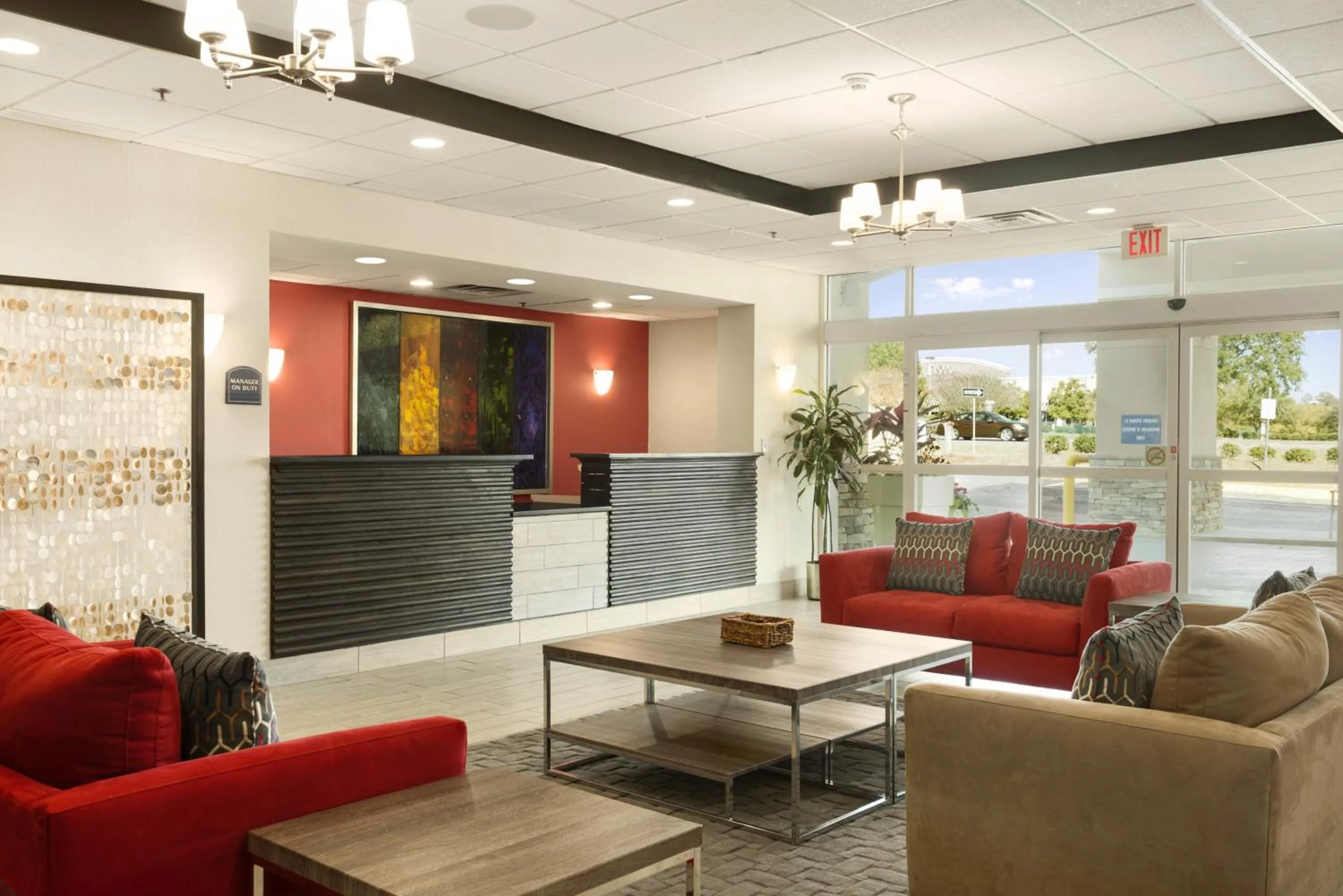 Lobby or reception in Wyndham Garden Tallahassee Capitol Near FSU