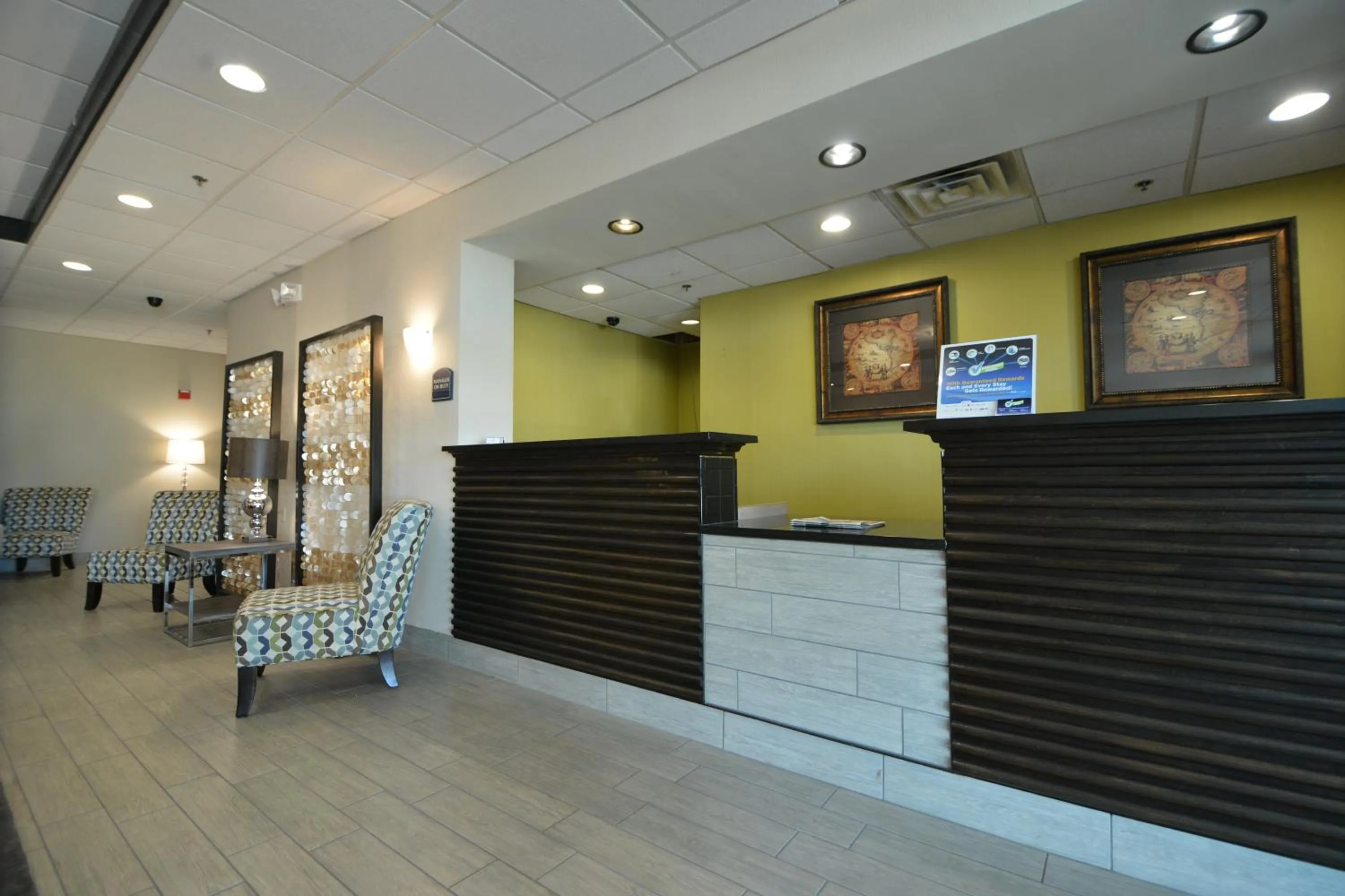 Lobby or reception in Wyndham Garden Tallahassee Capitol Near FSU