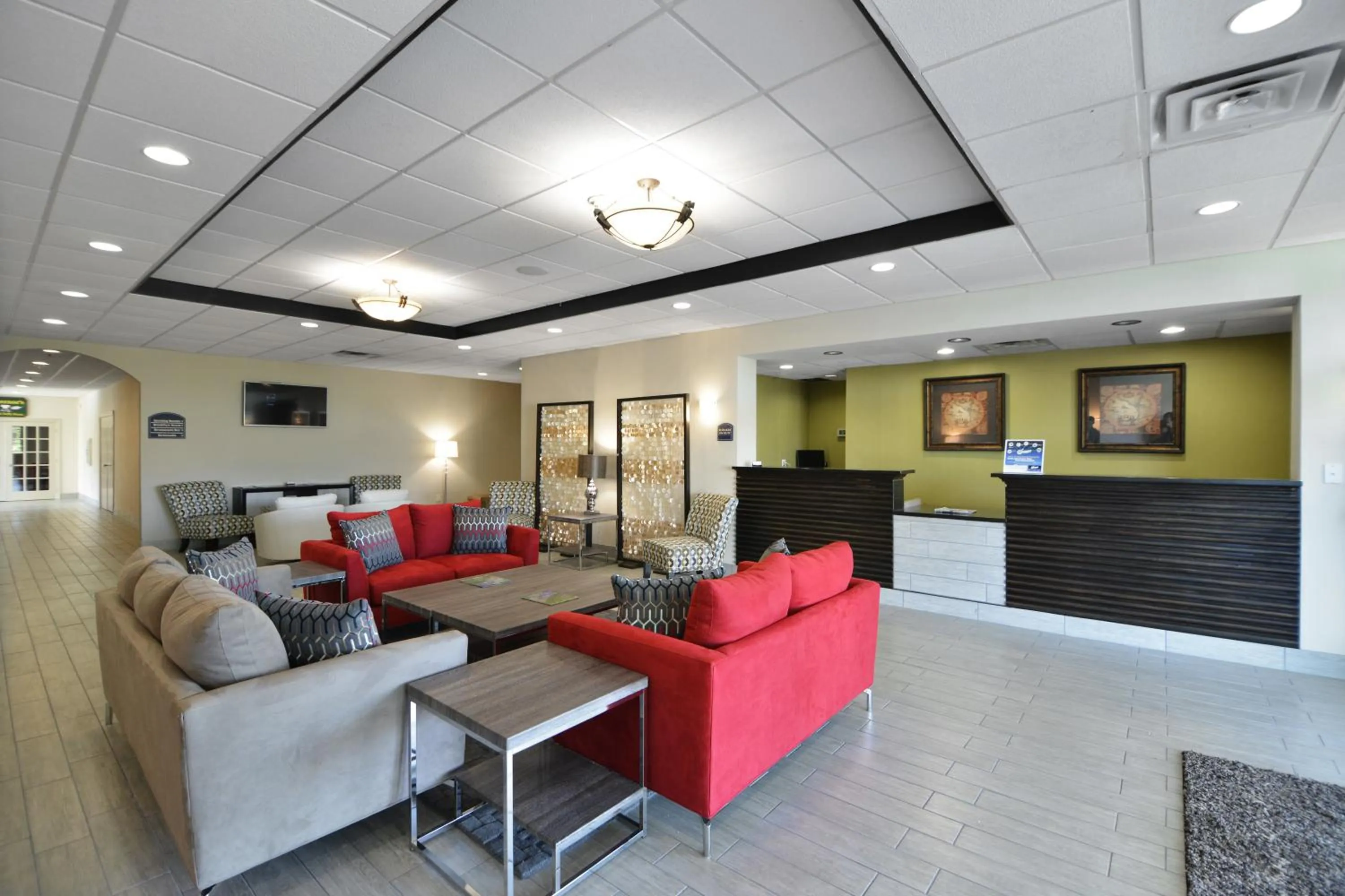 Lobby or reception in Wyndham Garden Tallahassee Capitol Near FSU