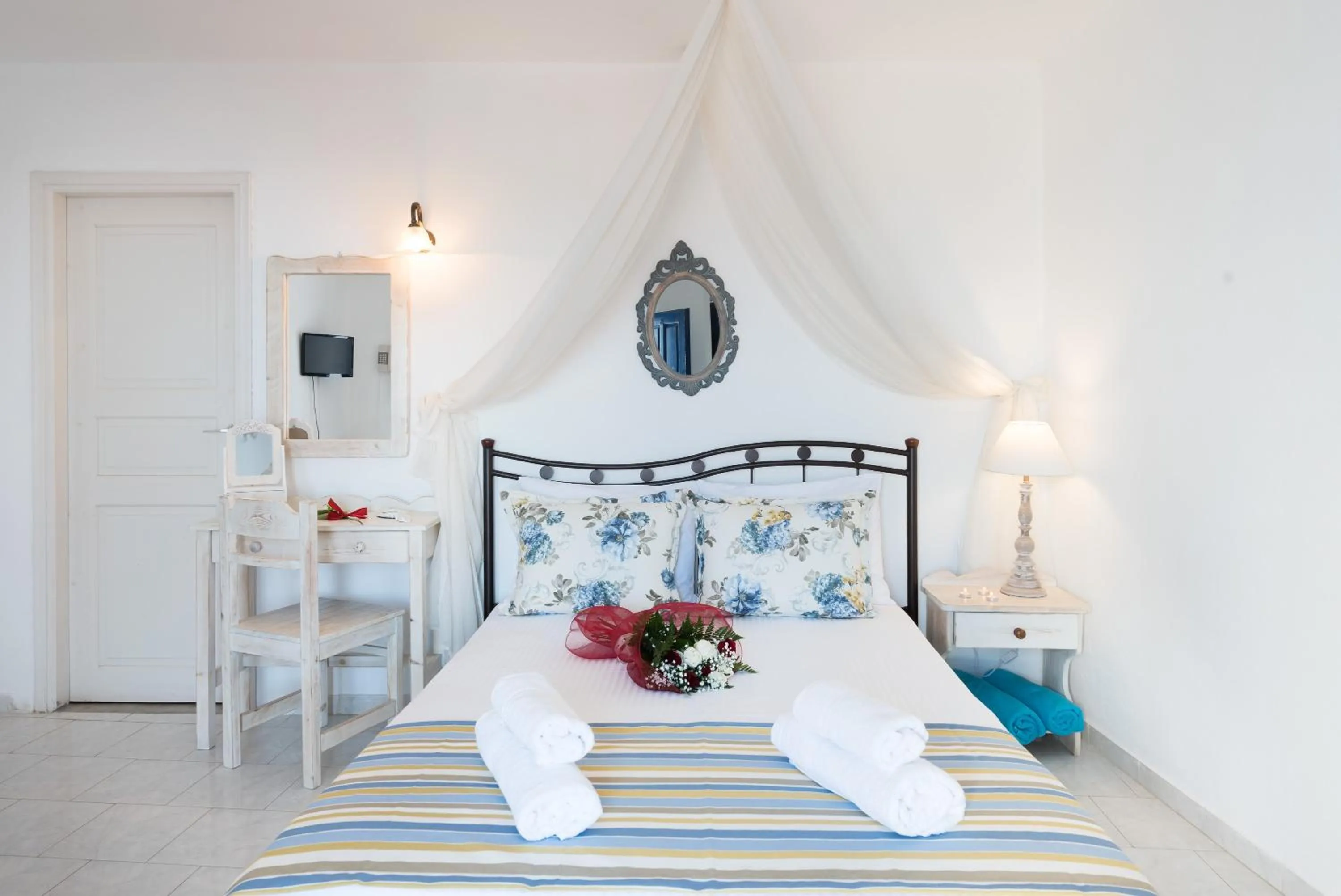 Bedroom, Bed in Agnadi View Villa