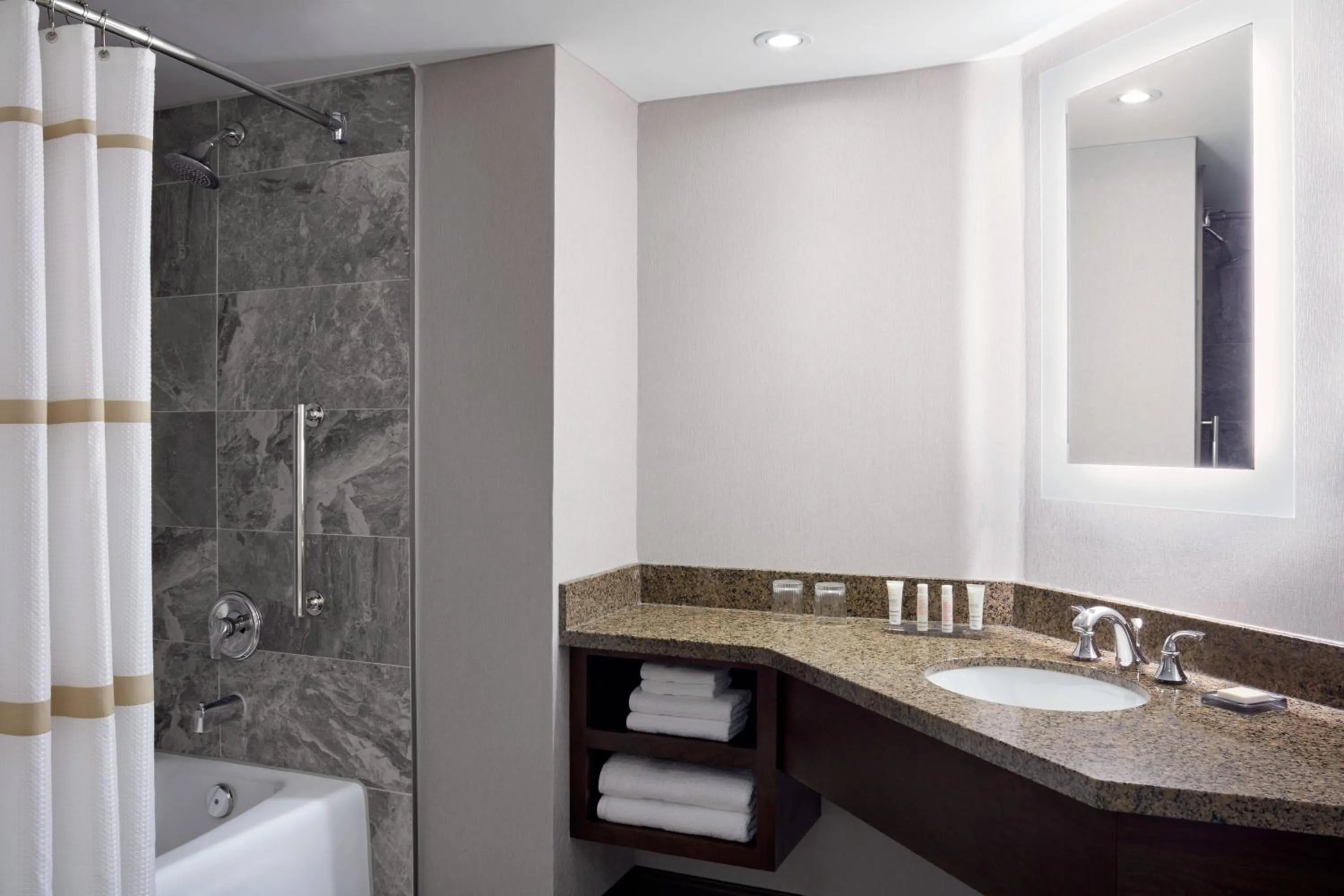 Bathroom in Niagara Falls Marriott Fallsview Hotel & Spa