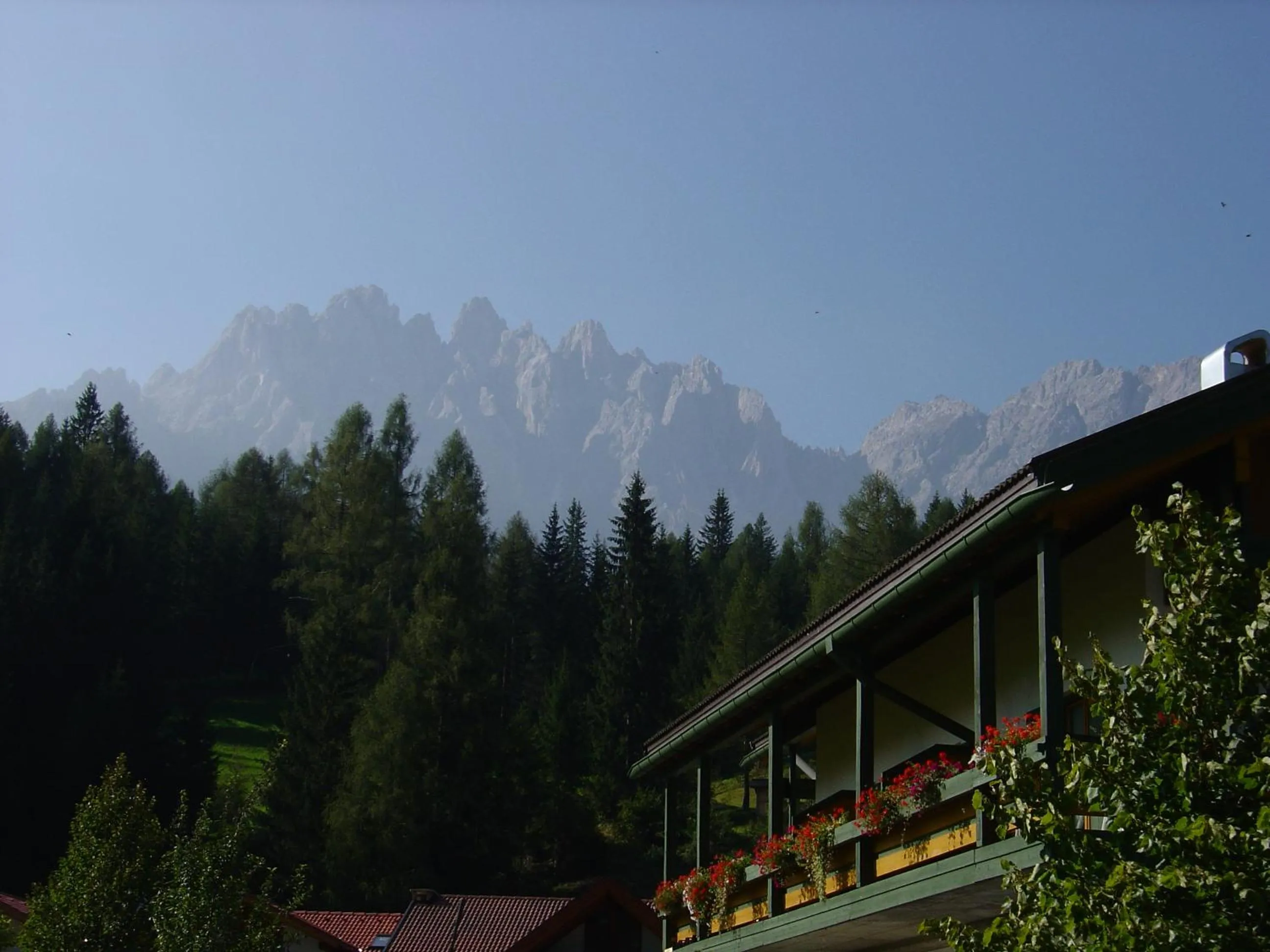 Mountain view in Hotel Brandl