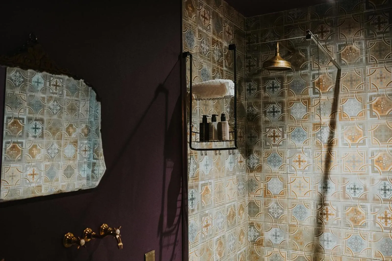 Shower in Le Petit Chateau & William de Percy