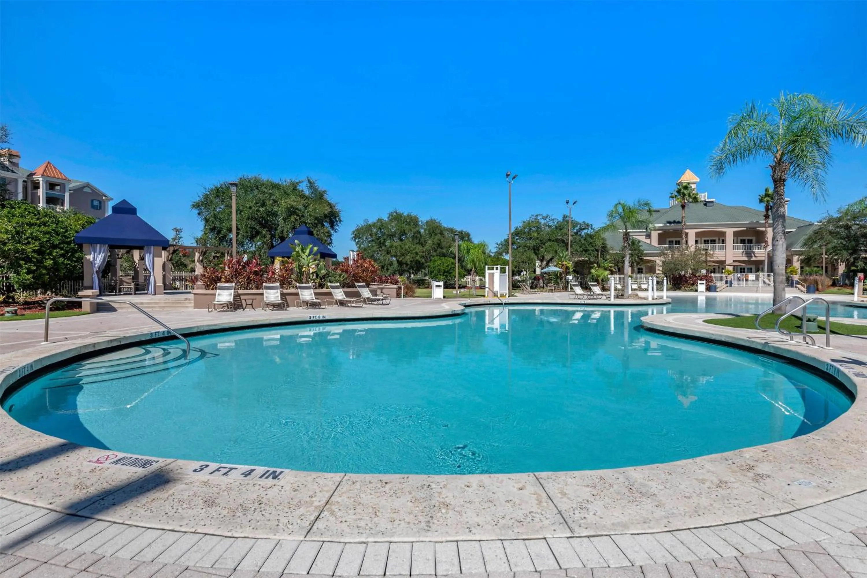 Pool view in Hilton Vacation Club St Augustine