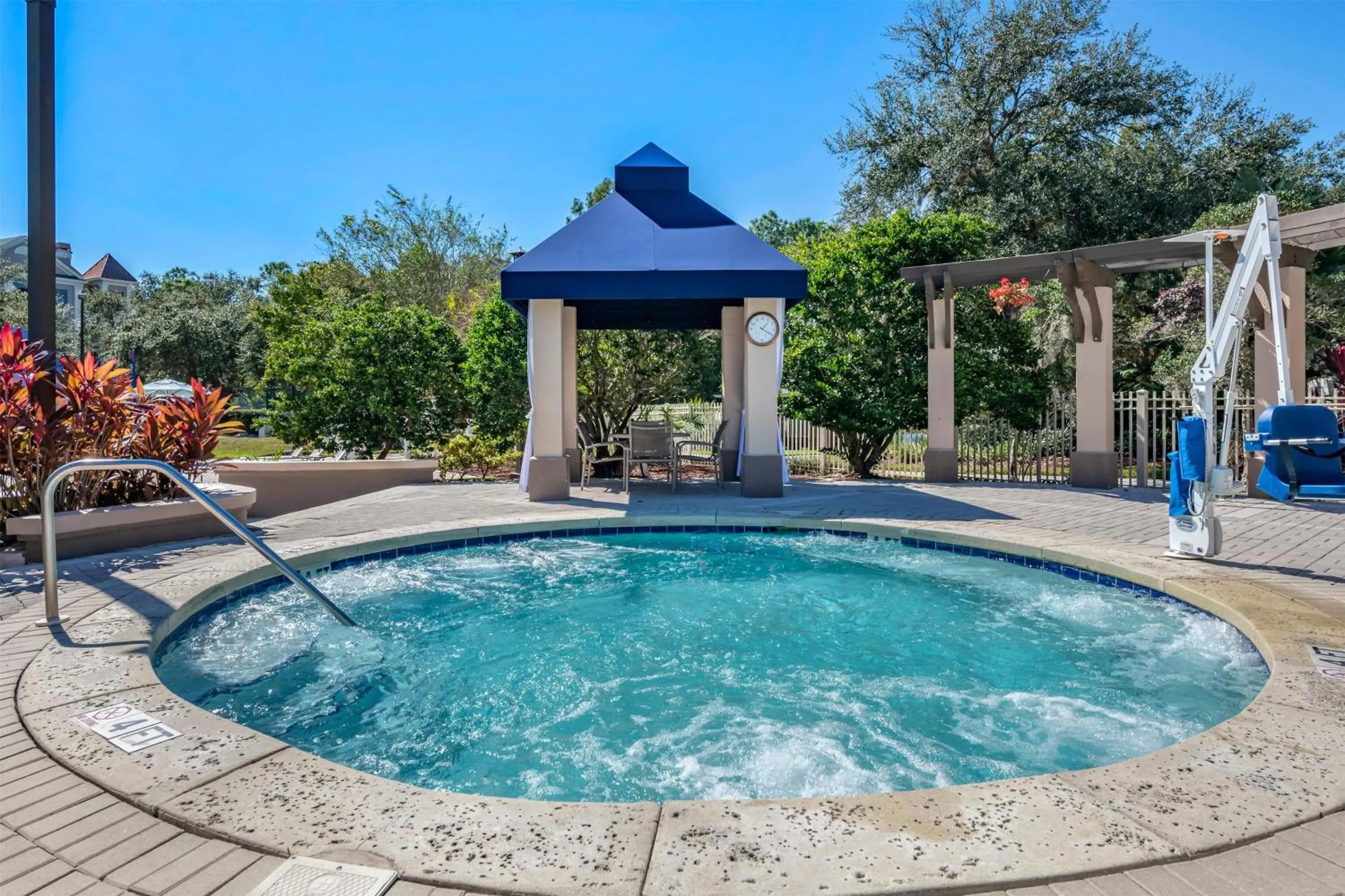 Pool view in Hilton Vacation Club St Augustine