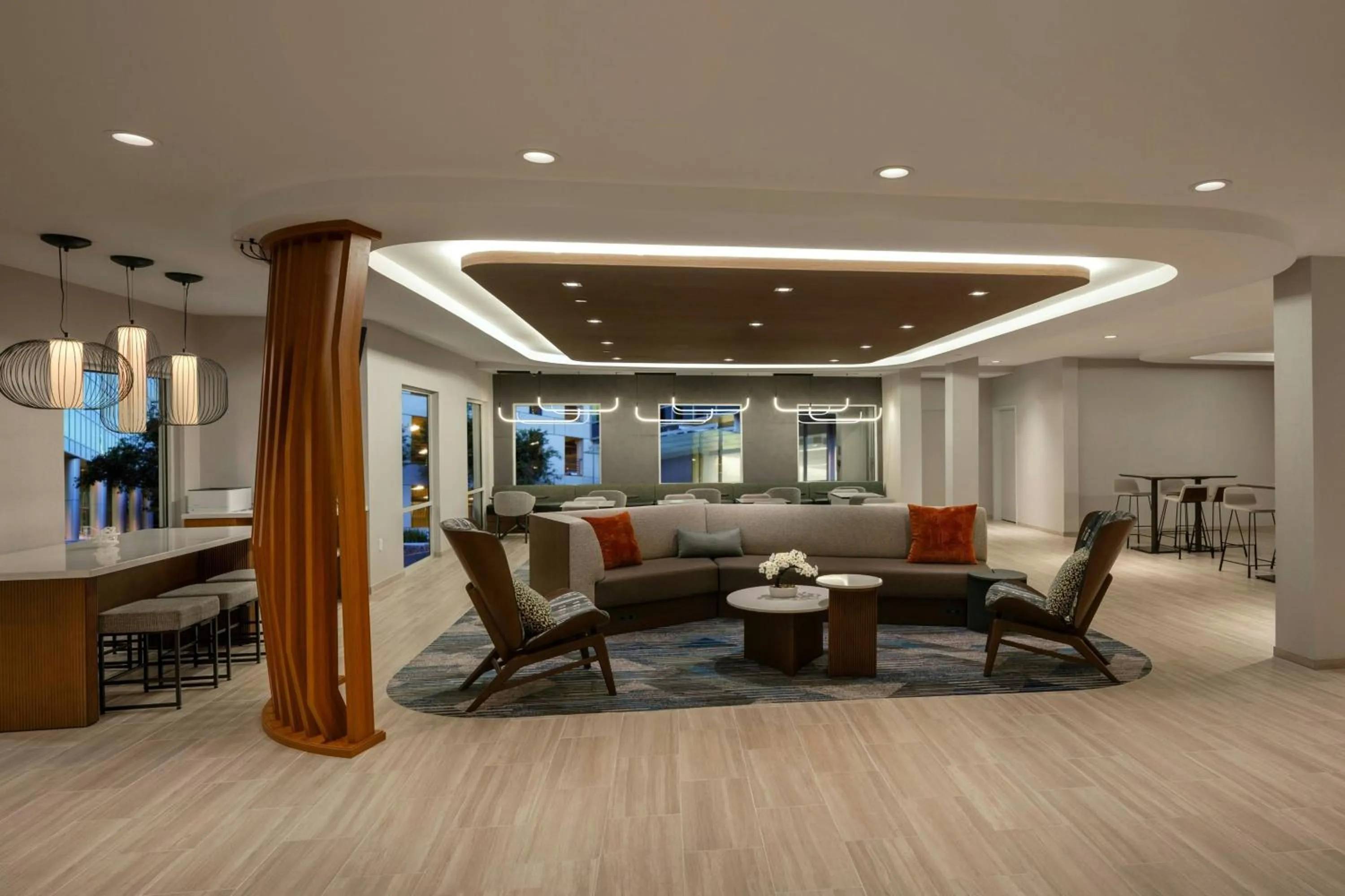 Lobby or reception in SpringHill Suites by Marriott Houston Brookhollow