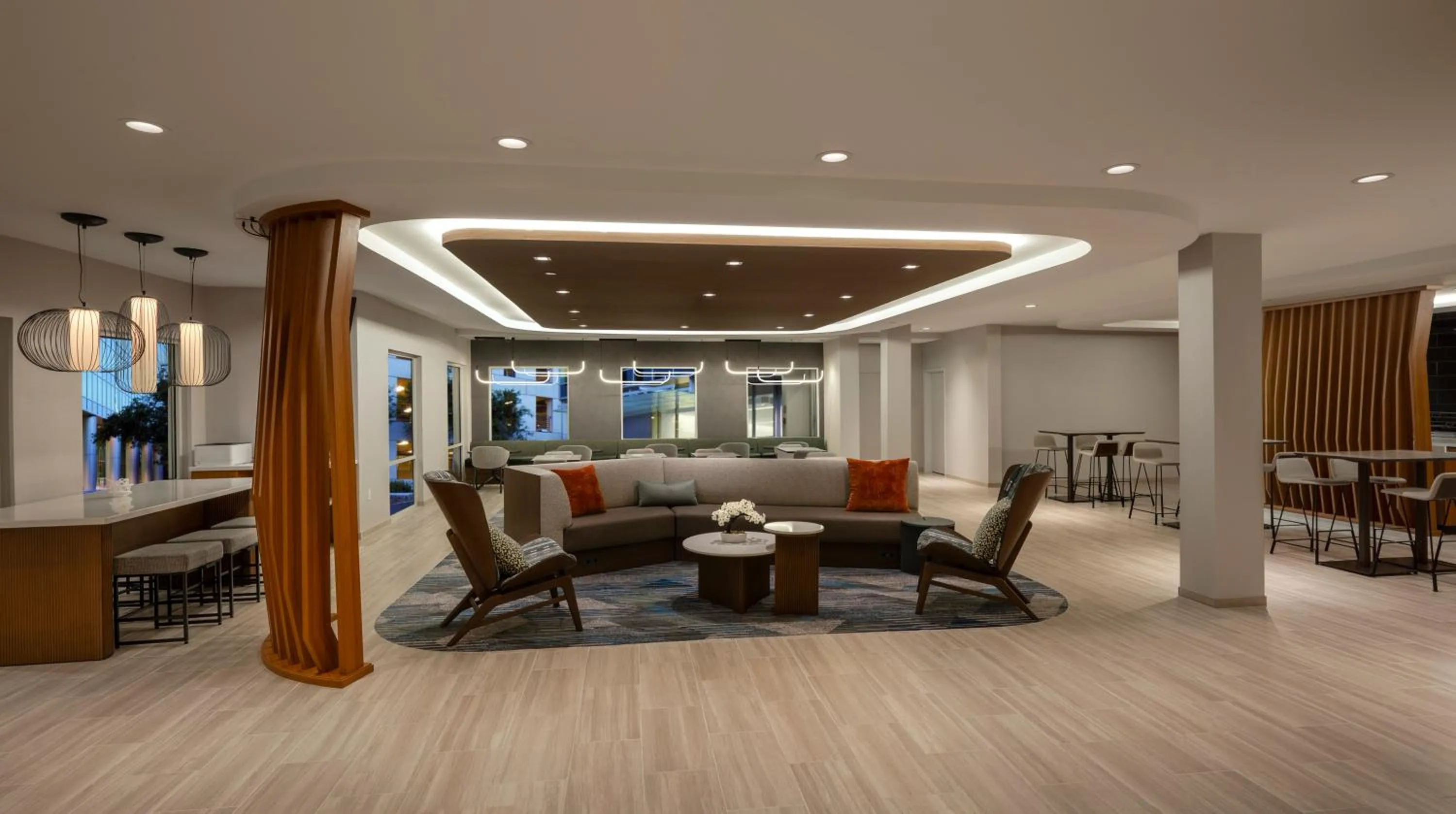 Seating area in SpringHill Suites by Marriott Houston Brookhollow