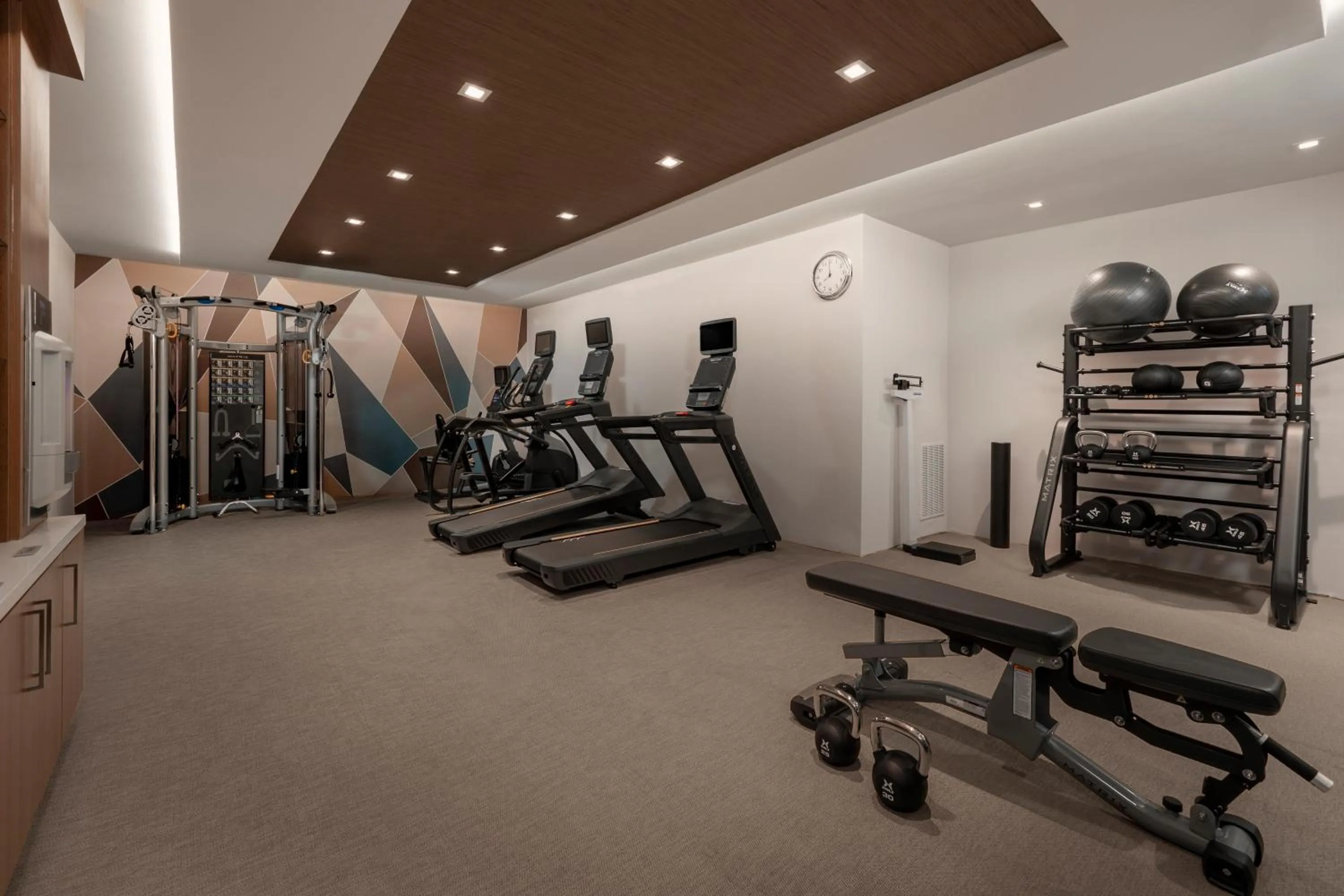 Fitness centre/facilities in SpringHill Suites by Marriott Houston Brookhollow