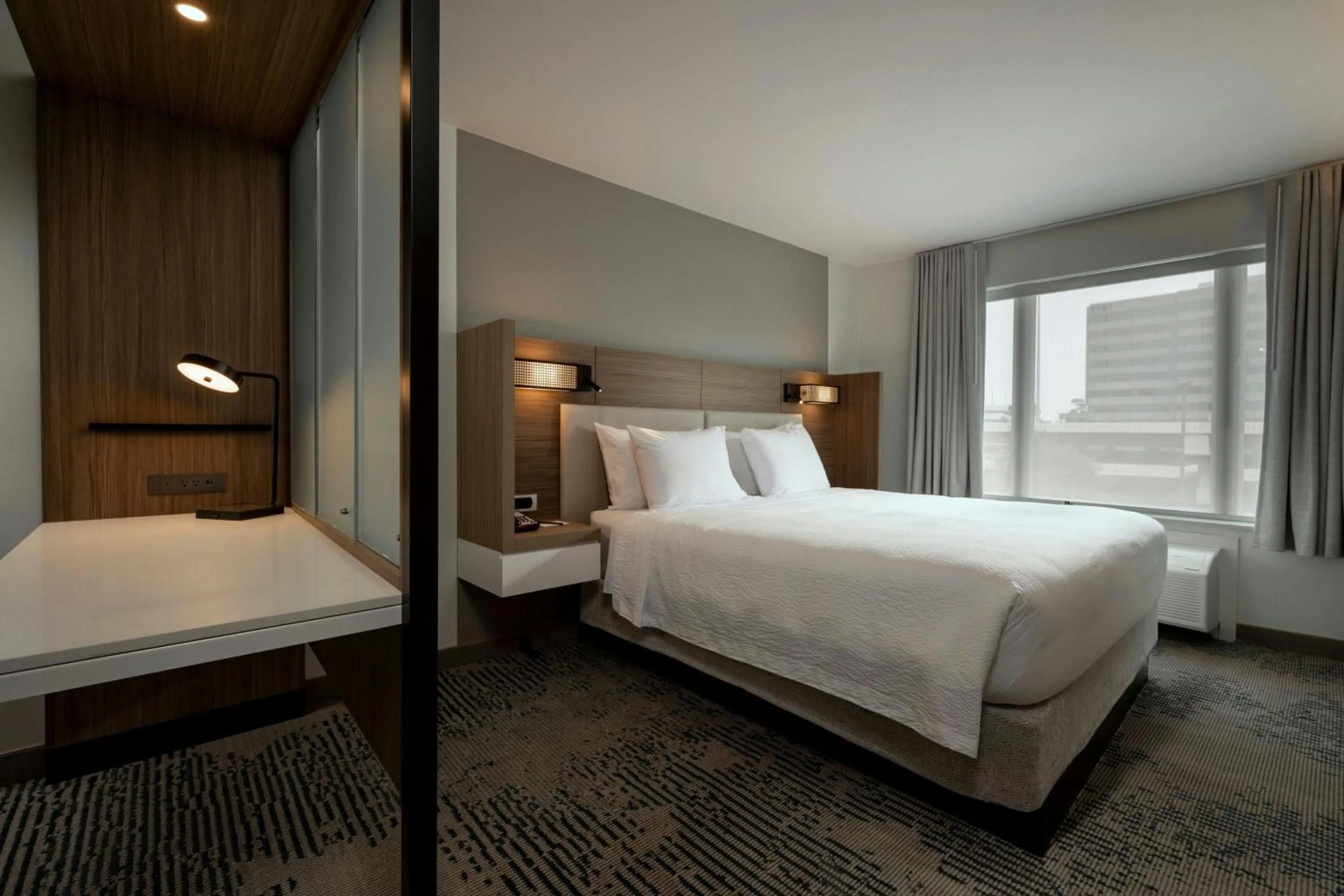 Photo of the whole room, Bed in SpringHill Suites by Marriott Houston Brookhollow