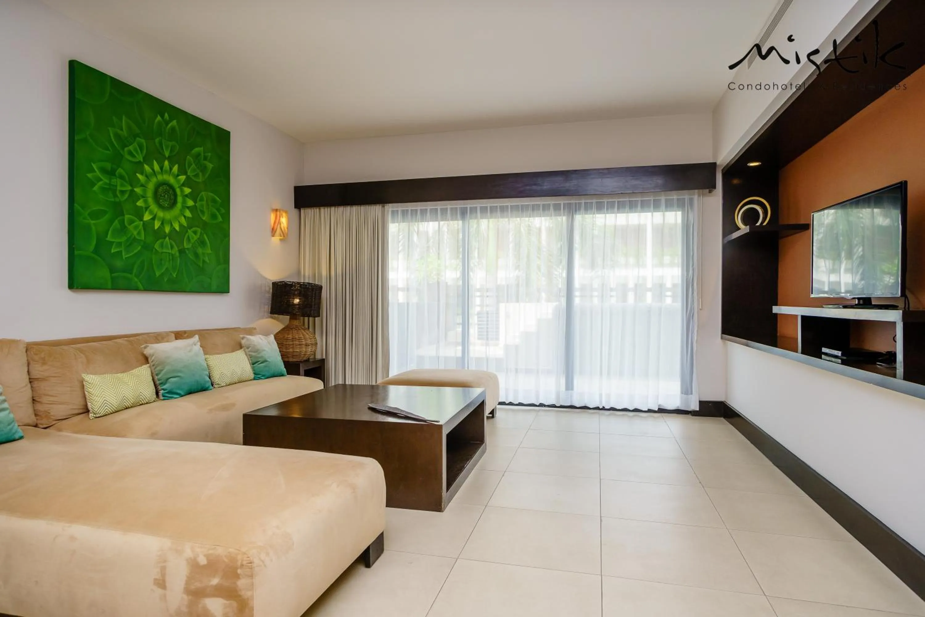 Living room in Aldea Thai by Mistik Vacation Rentals