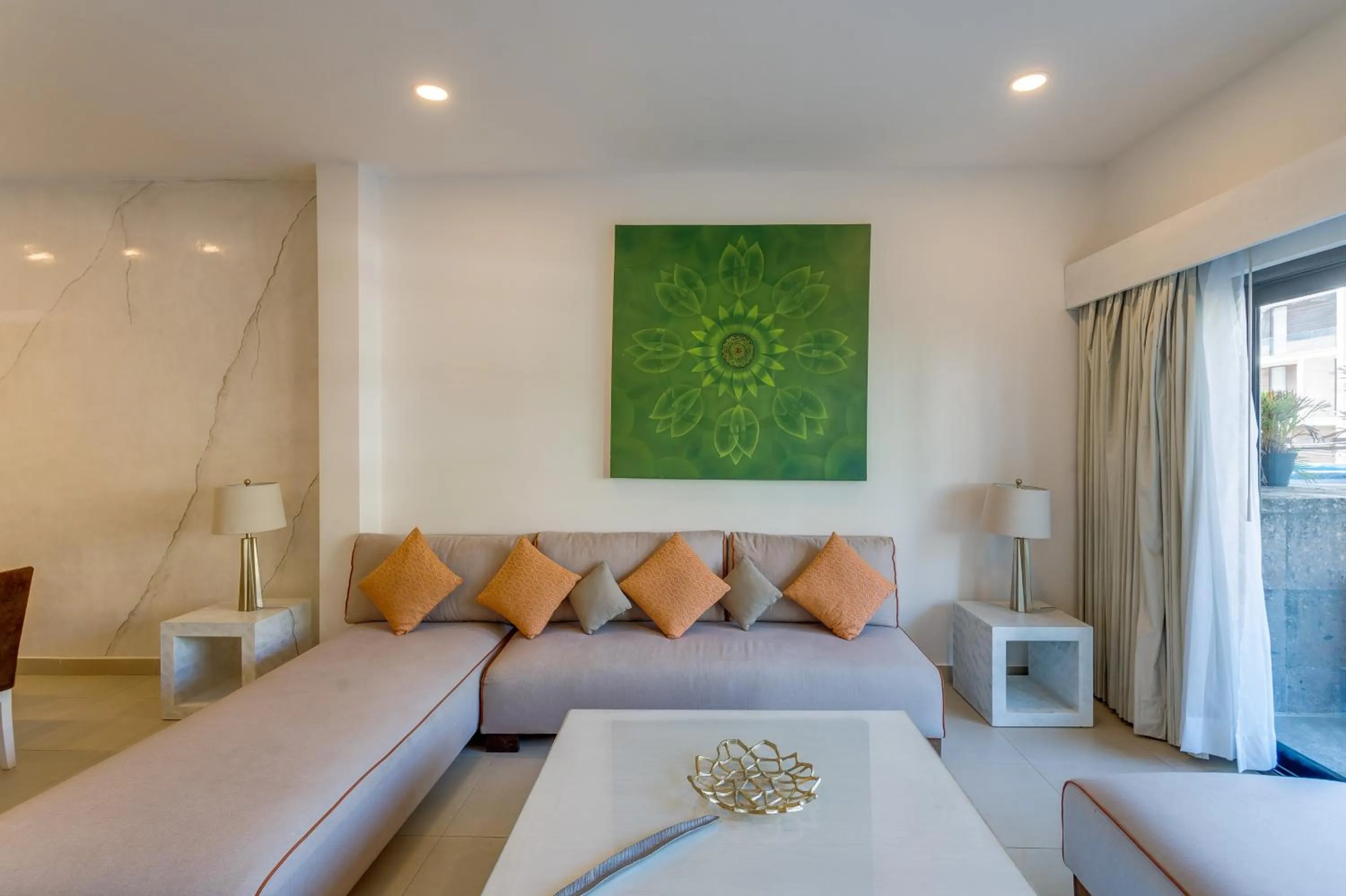 Living room in Aldea Thai by Mistik Vacation Rentals