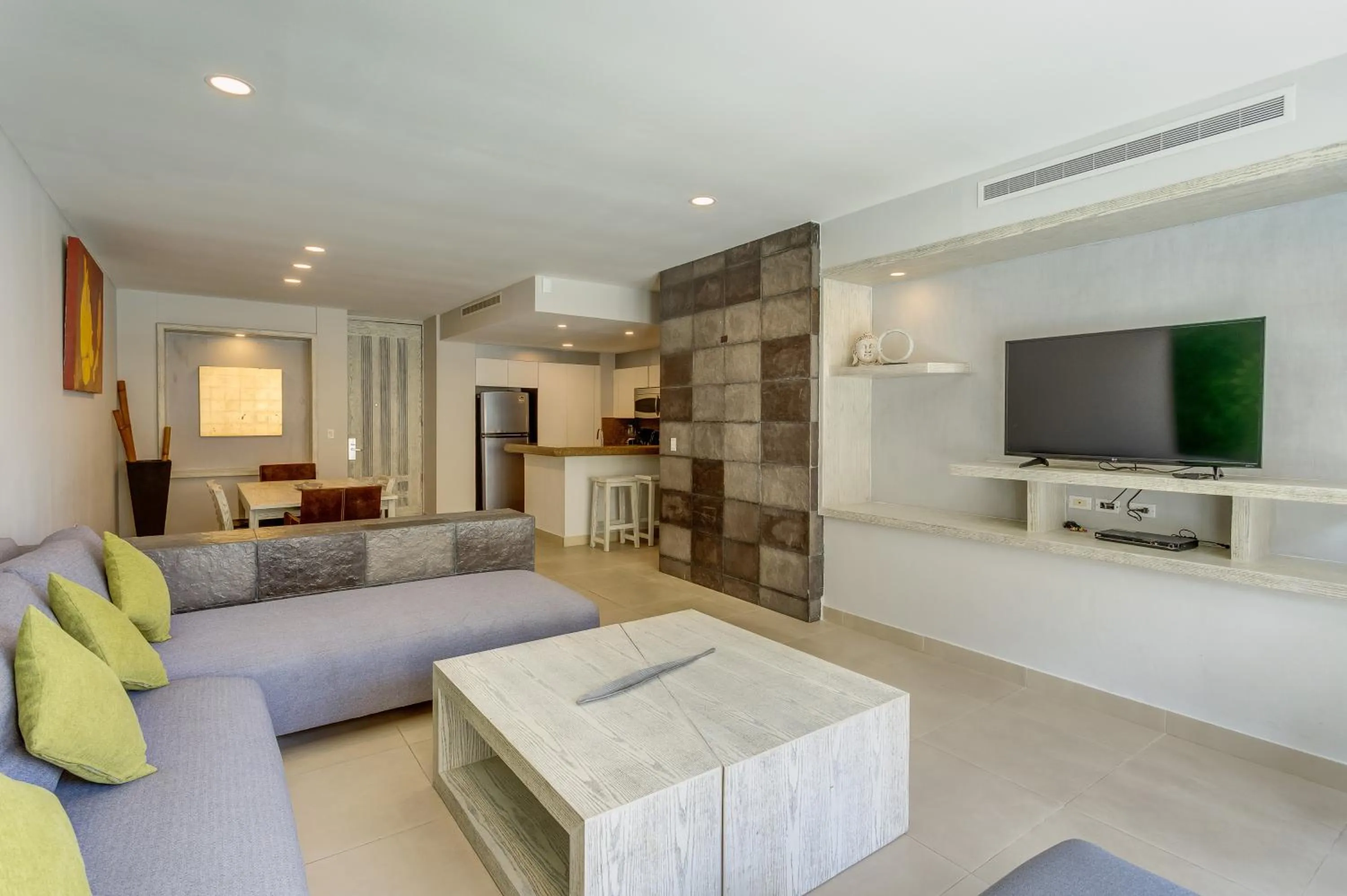 Living room in Aldea Thai by Mistik Vacation Rentals