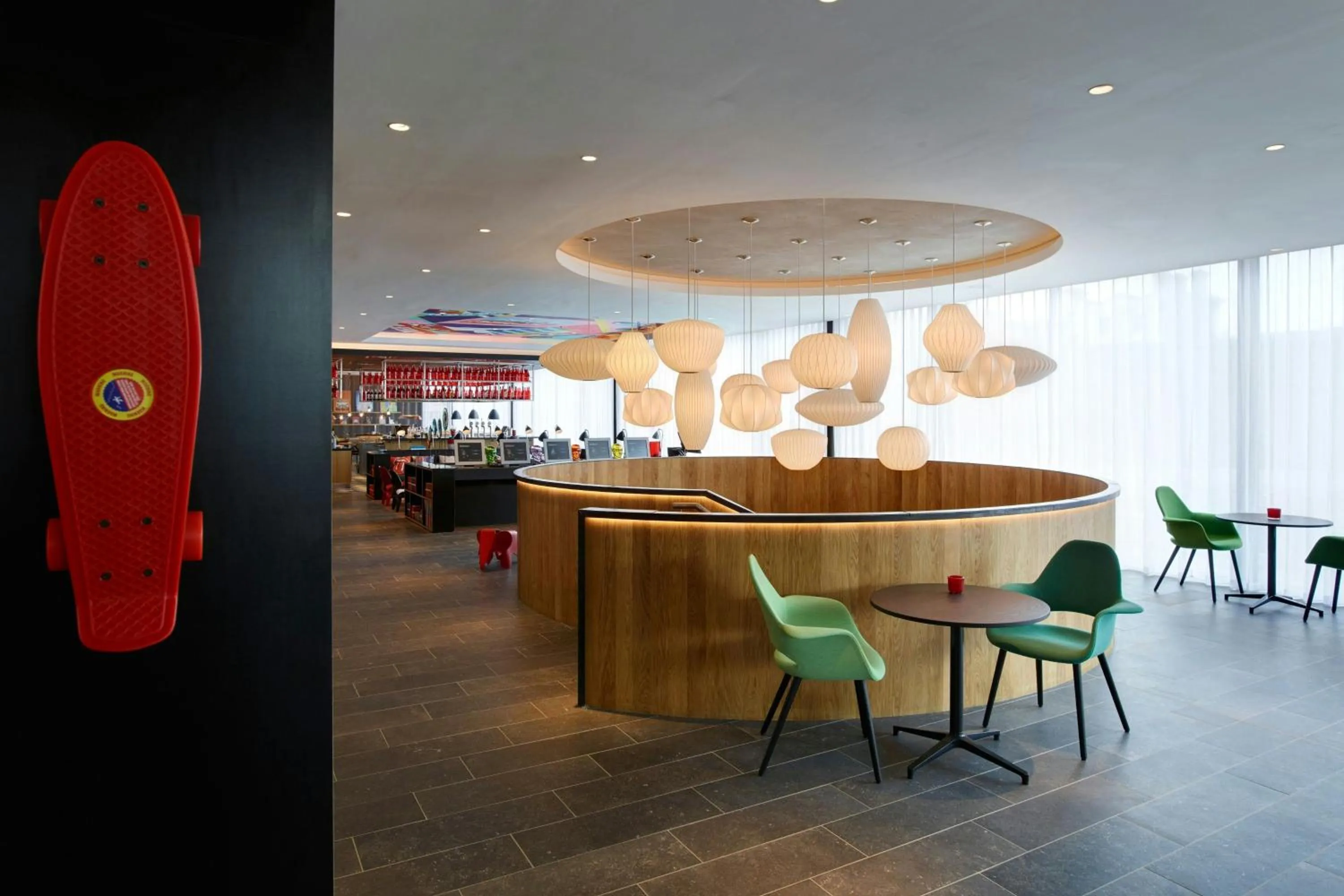 Lobby or reception in citizenM London Shoreditch