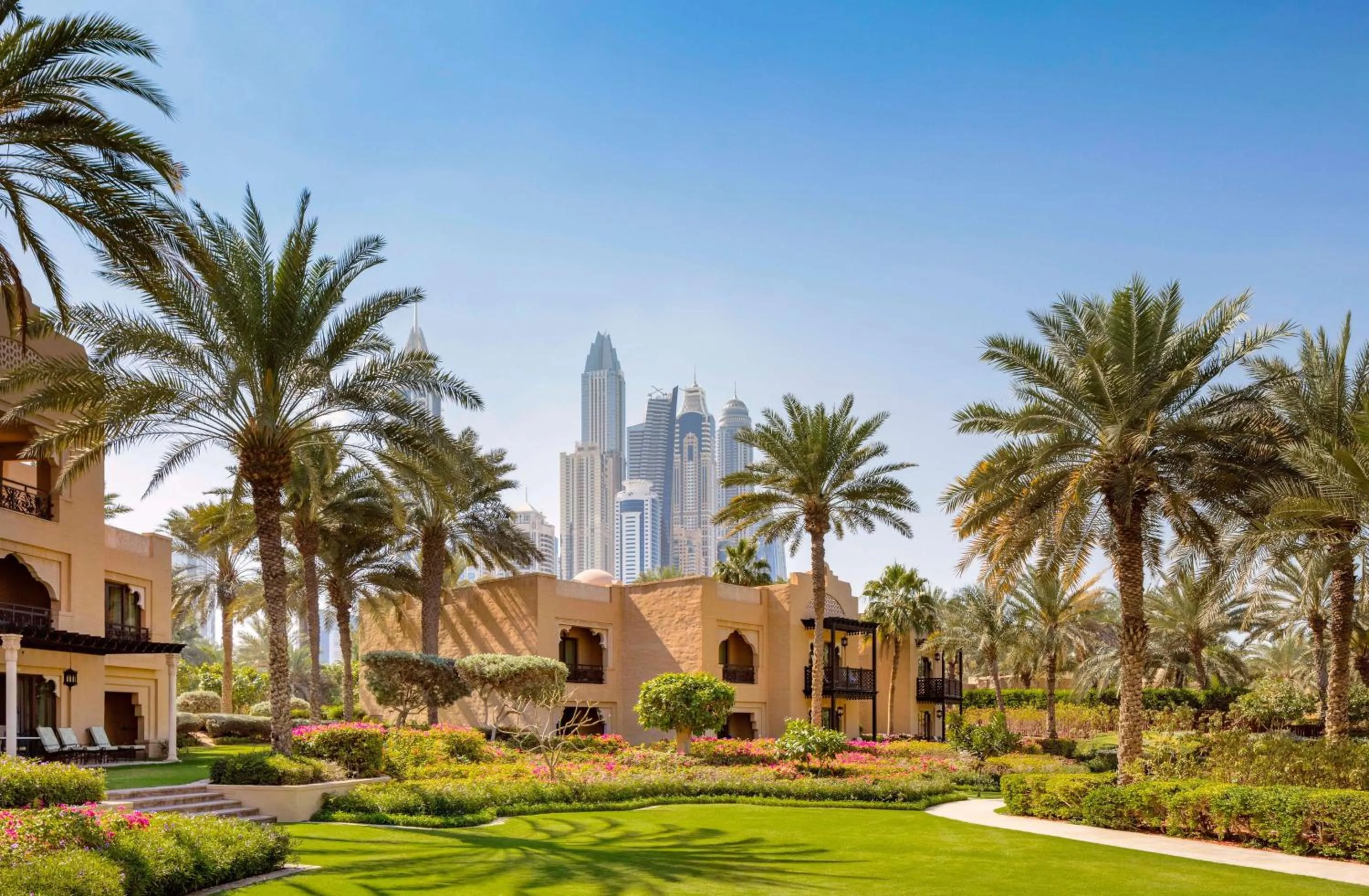 Garden in One&Only Royal Mirage Resort Dubai