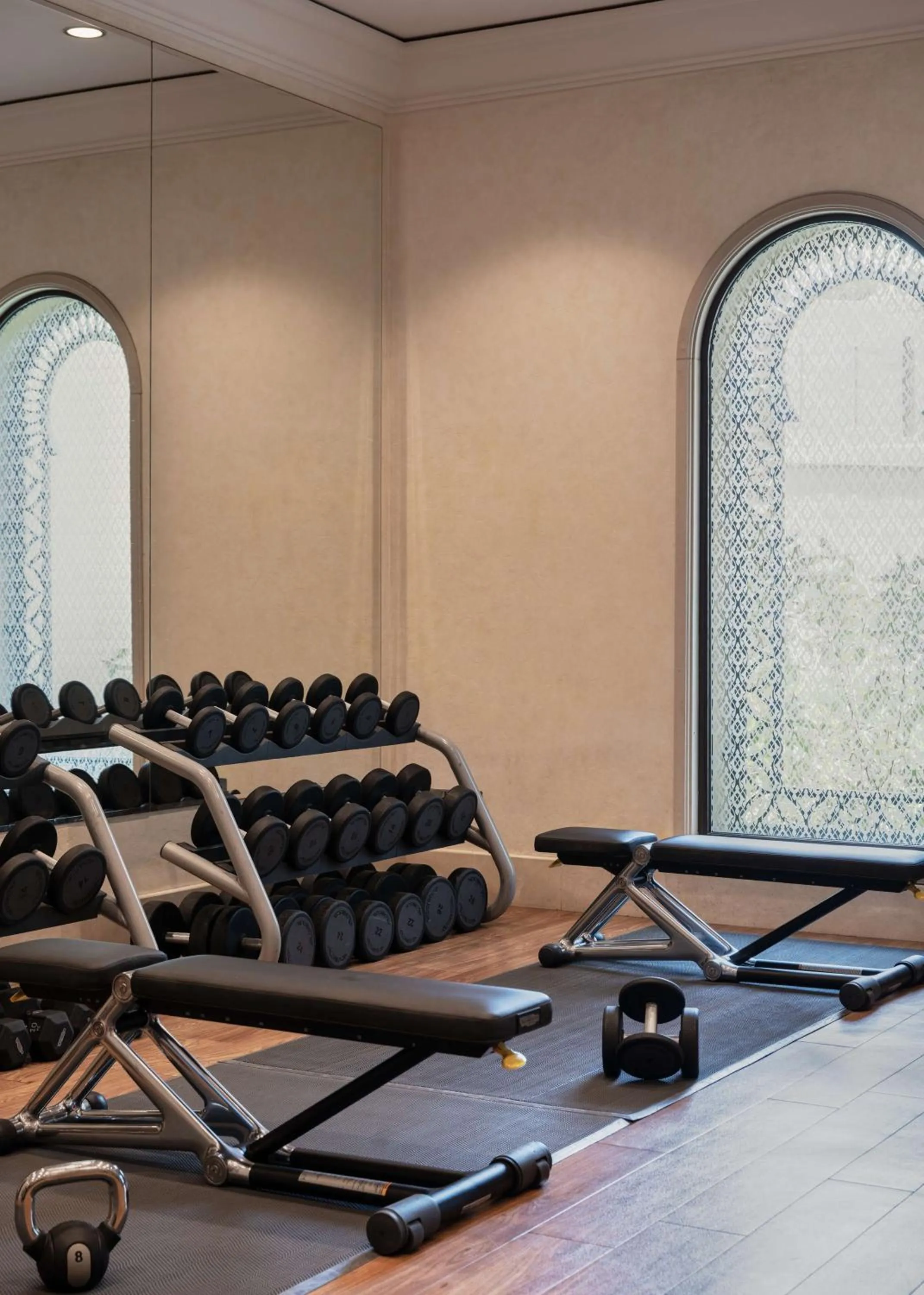Fitness centre/facilities in One&Only Royal Mirage Resort Dubai