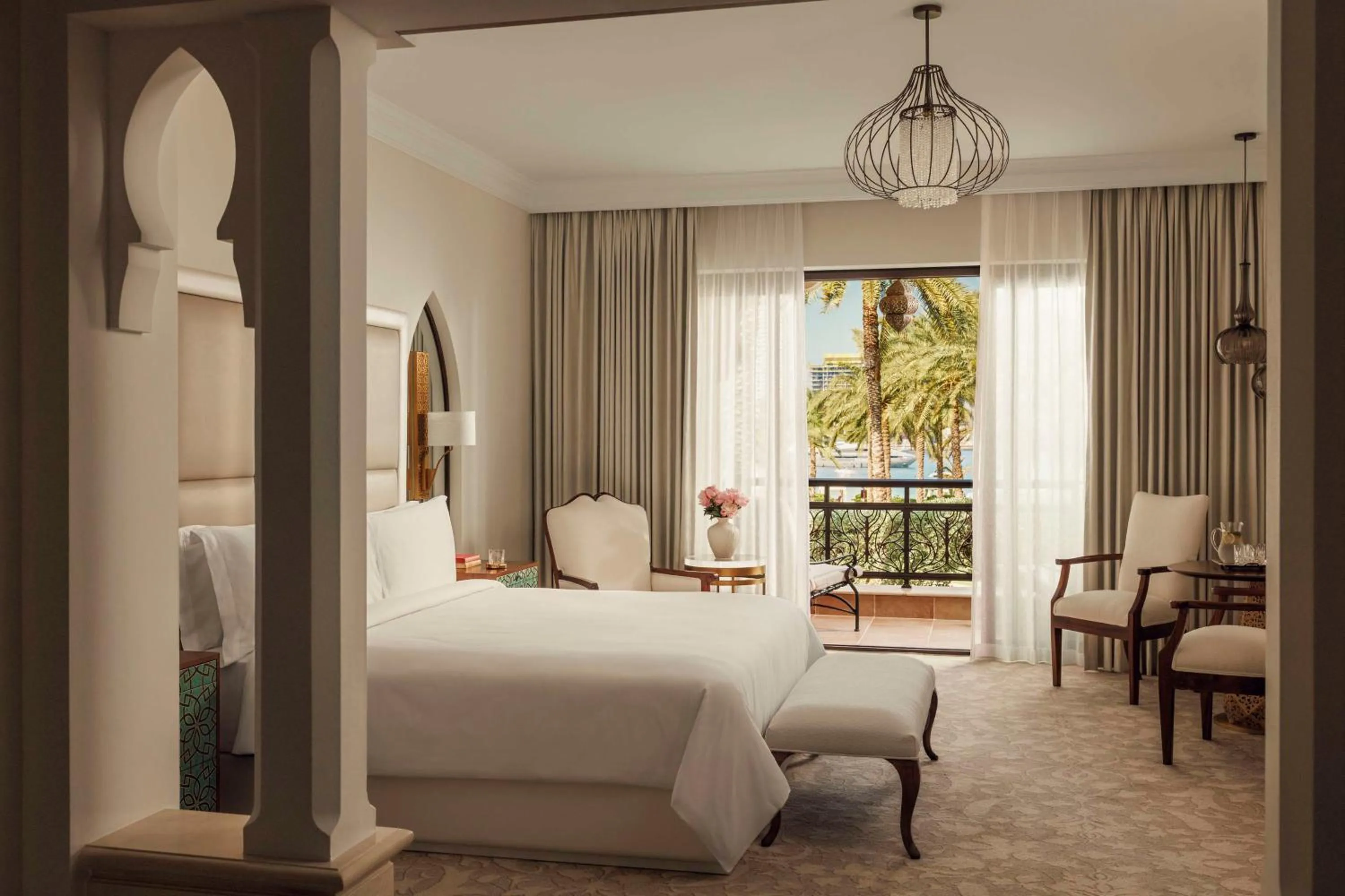 Bedroom, Bed in One&Only Royal Mirage Resort Dubai