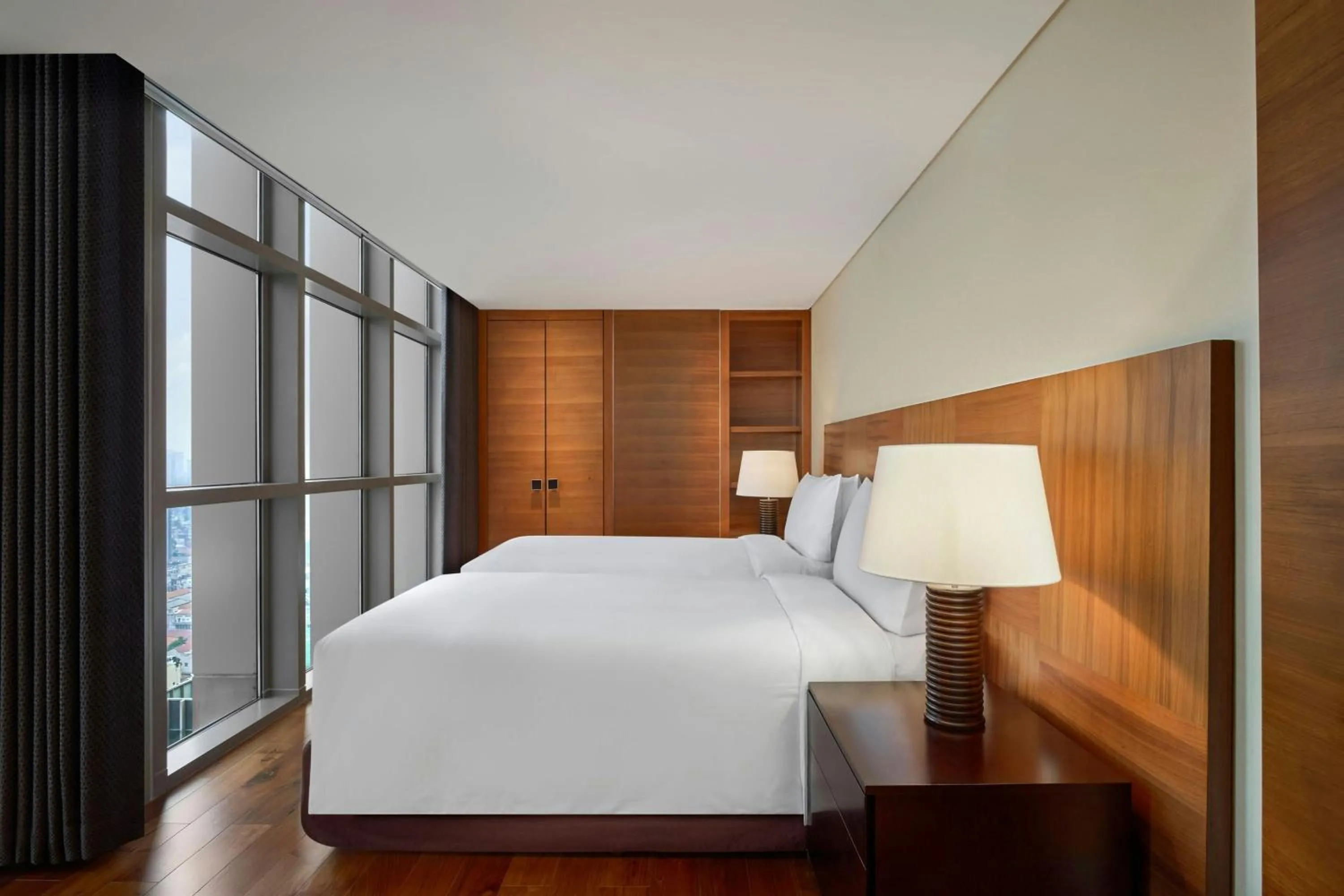 Bedroom, Bed in JW Marriott Hotel & Suites Saigon, The Apartments