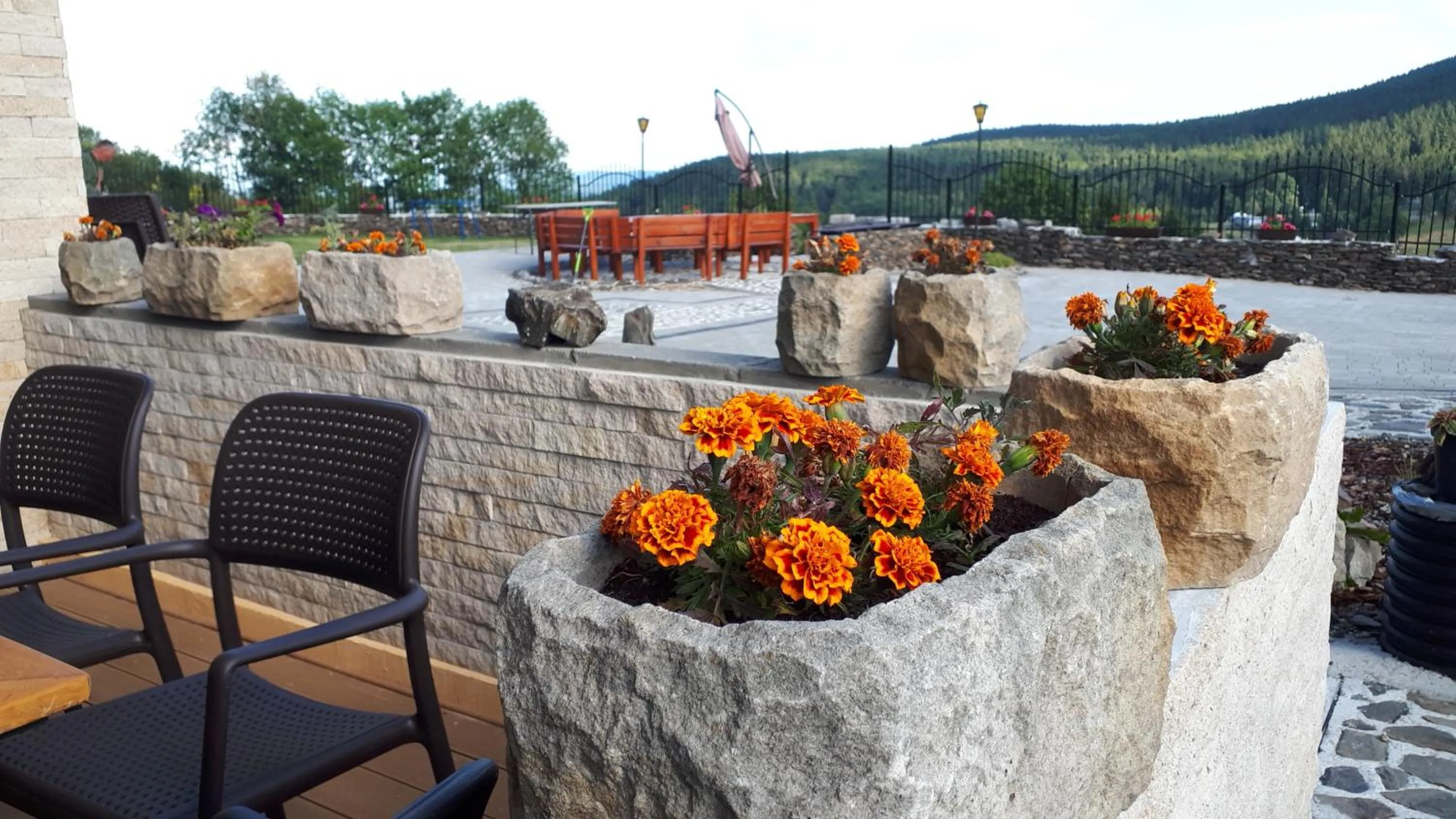 Garden view in Agal Zieleniec