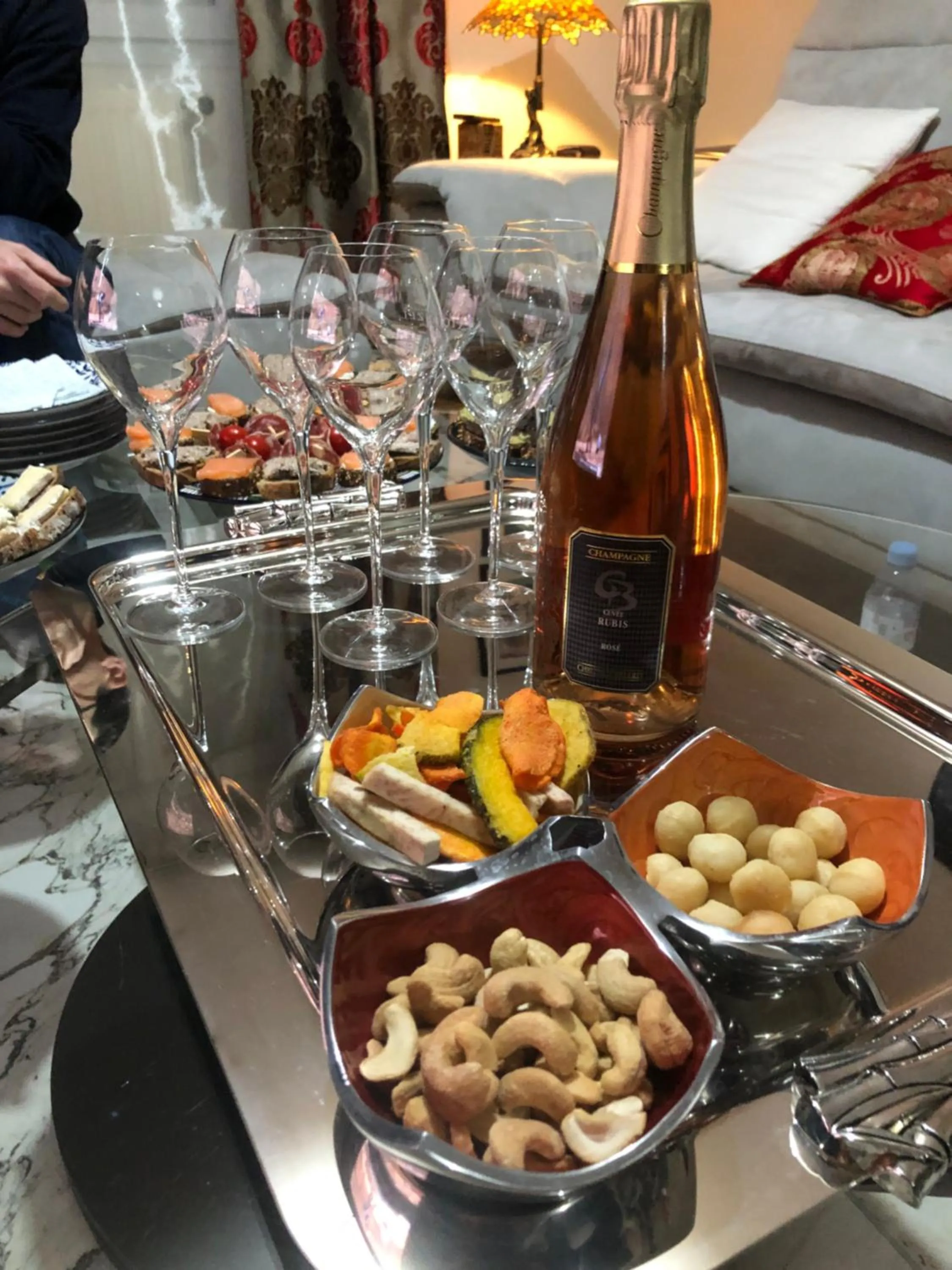 Living room in Les Suites Champenoises