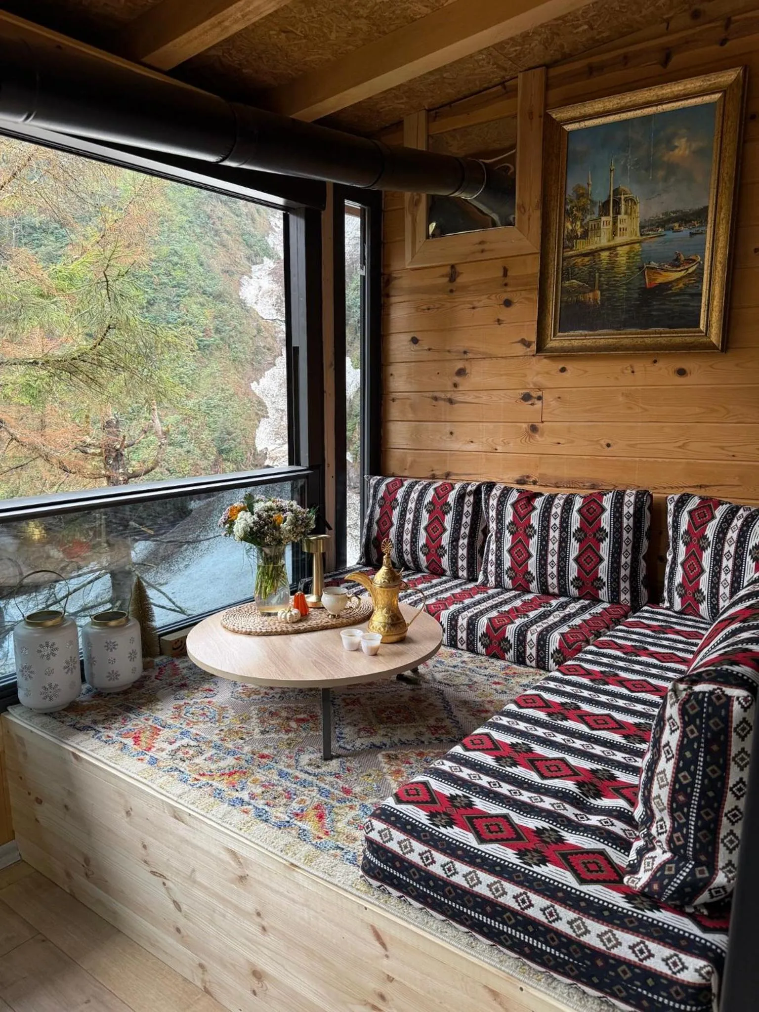 Bed in Ayder Villa Gencal