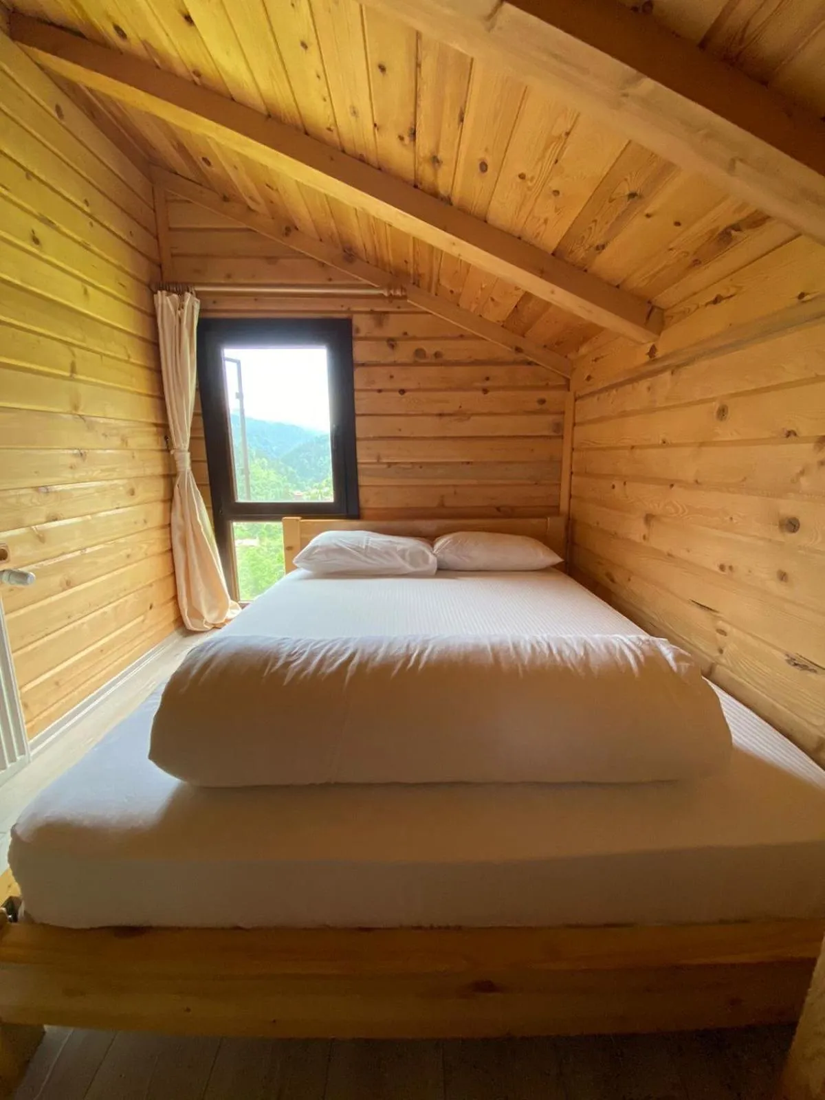 Bed in Ayder Villa Gencal