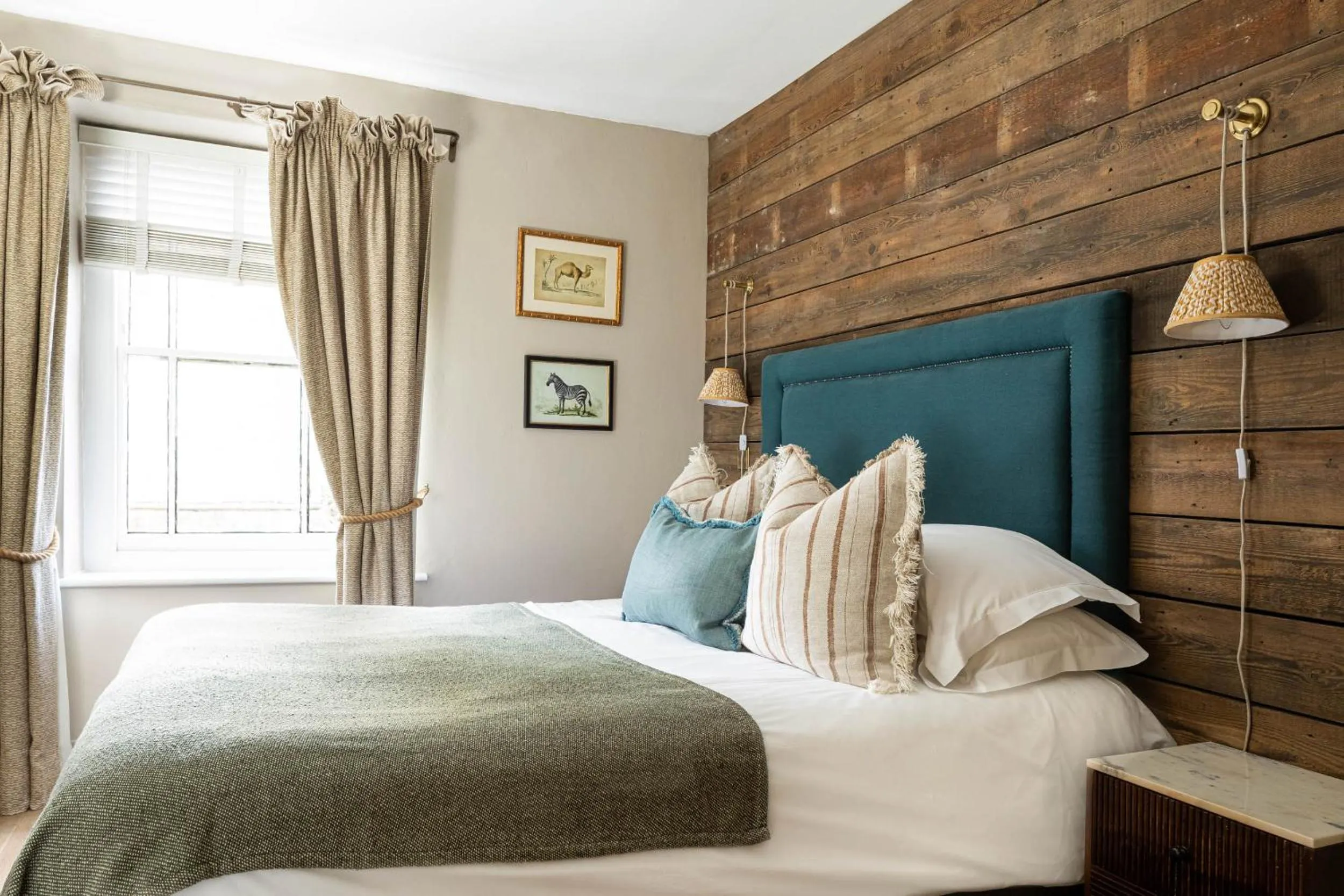 Bed in The Stag at Stow