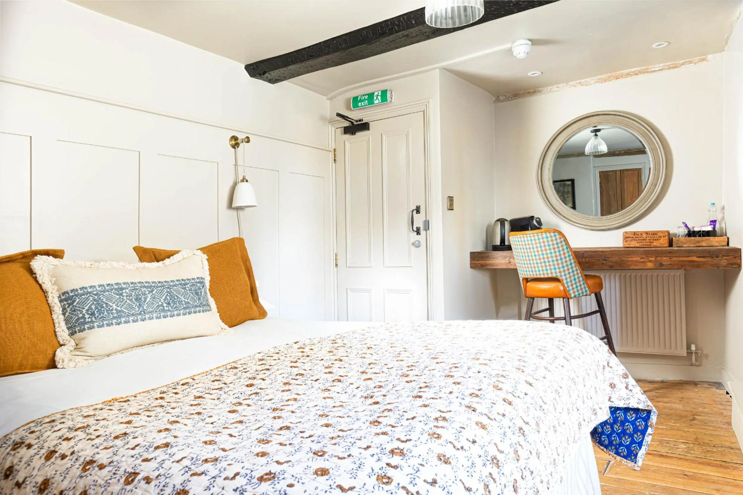 Bed in The Stag at Stow