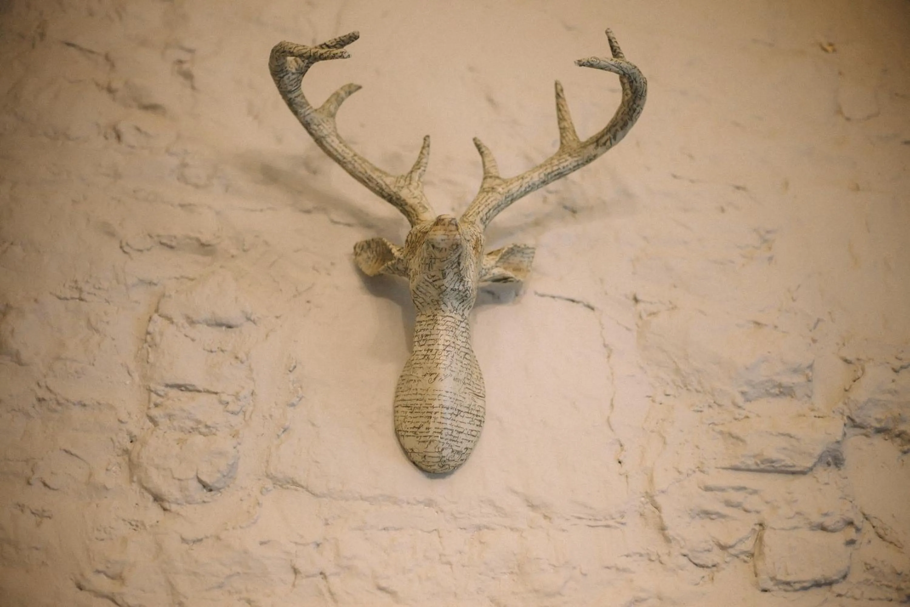 Decorative detail in The Stag at Stow