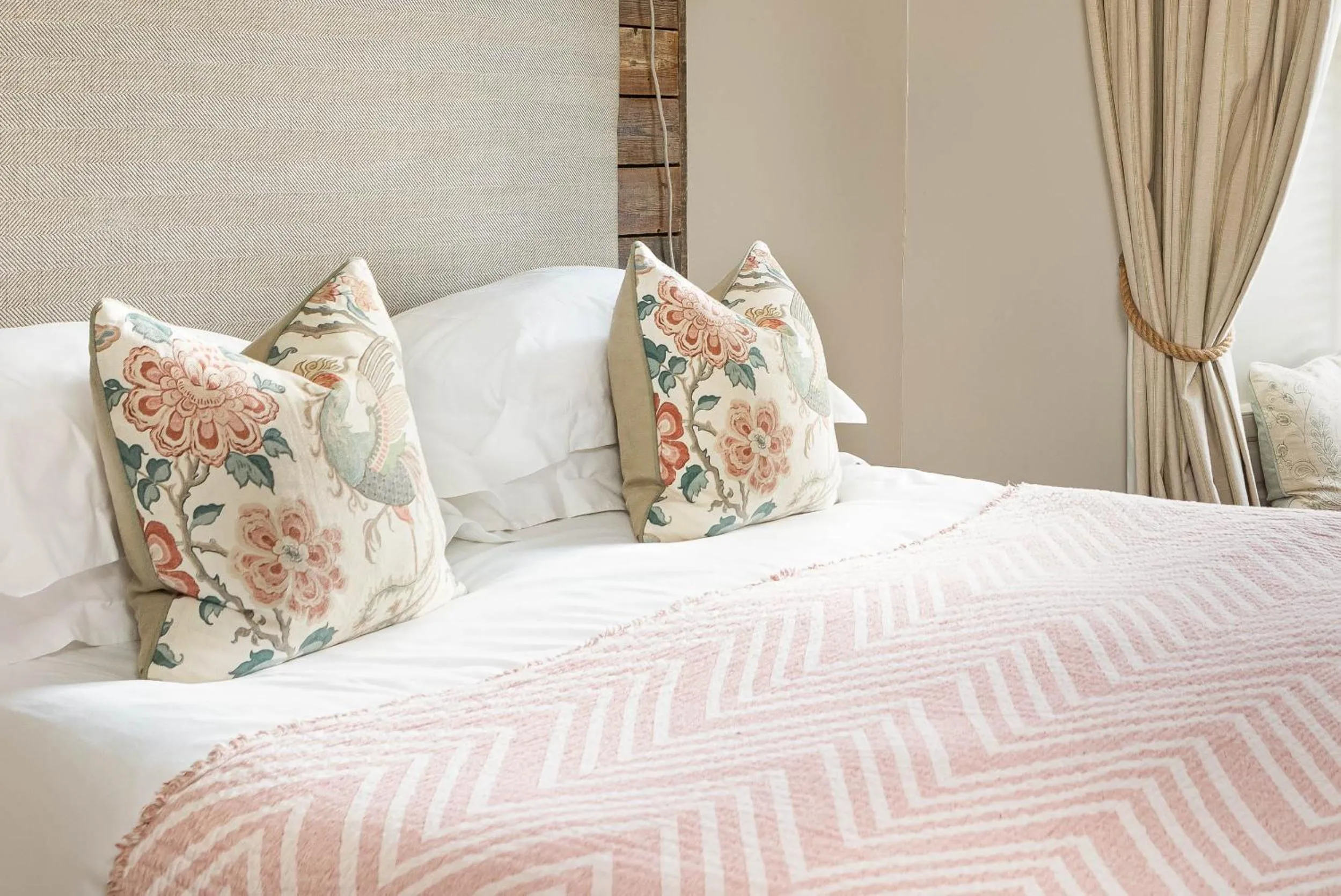 Bed in The Stag at Stow