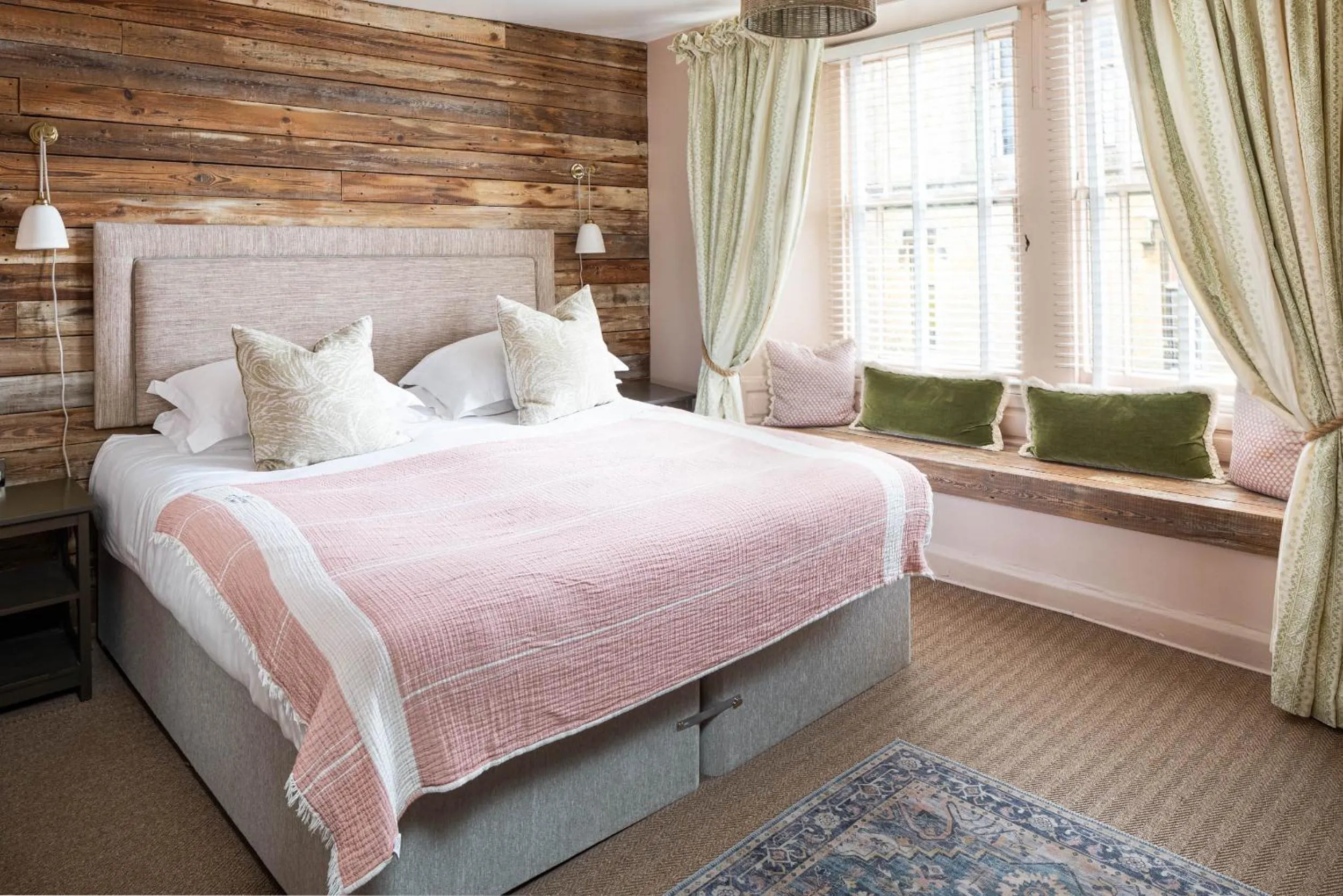 Bed in The Stag at Stow