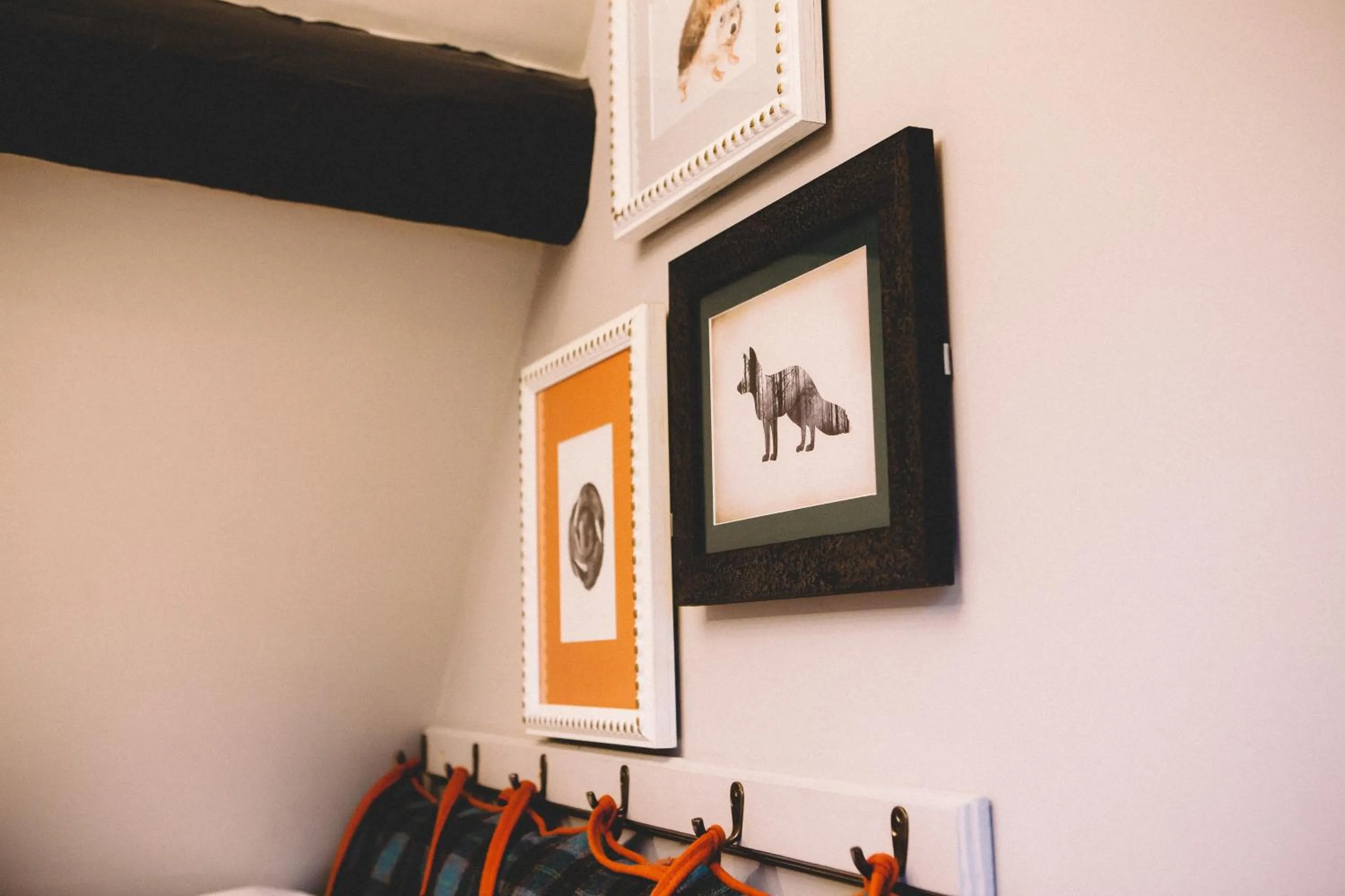 Decorative detail in The Stag at Stow