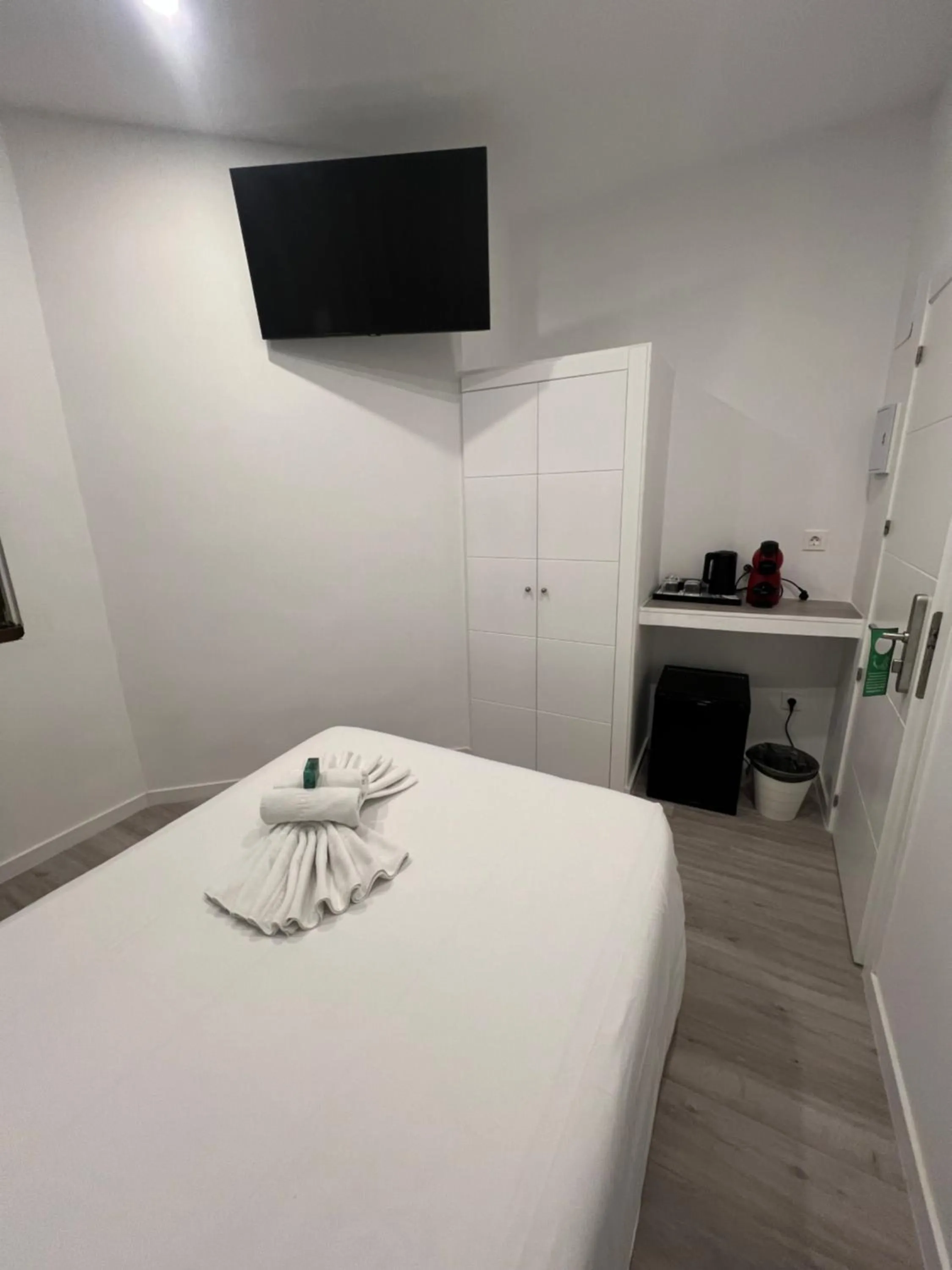 Bed in Hostal Galaico