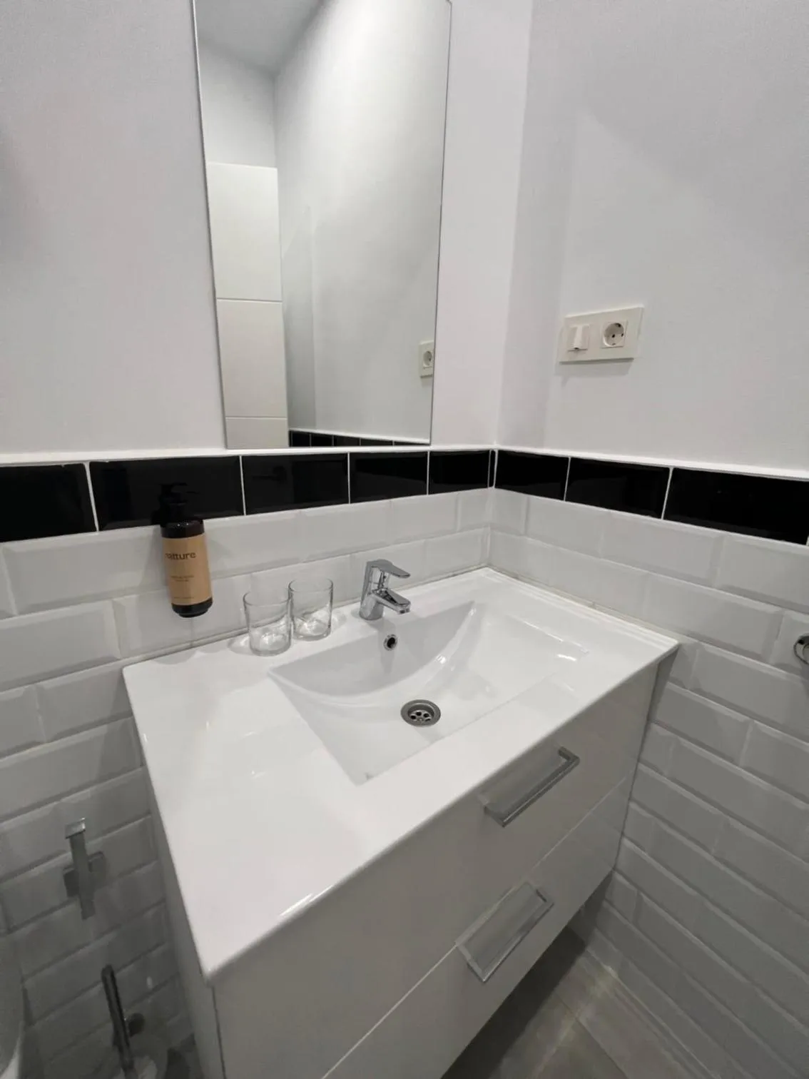 Bathroom in Hostal Galaico