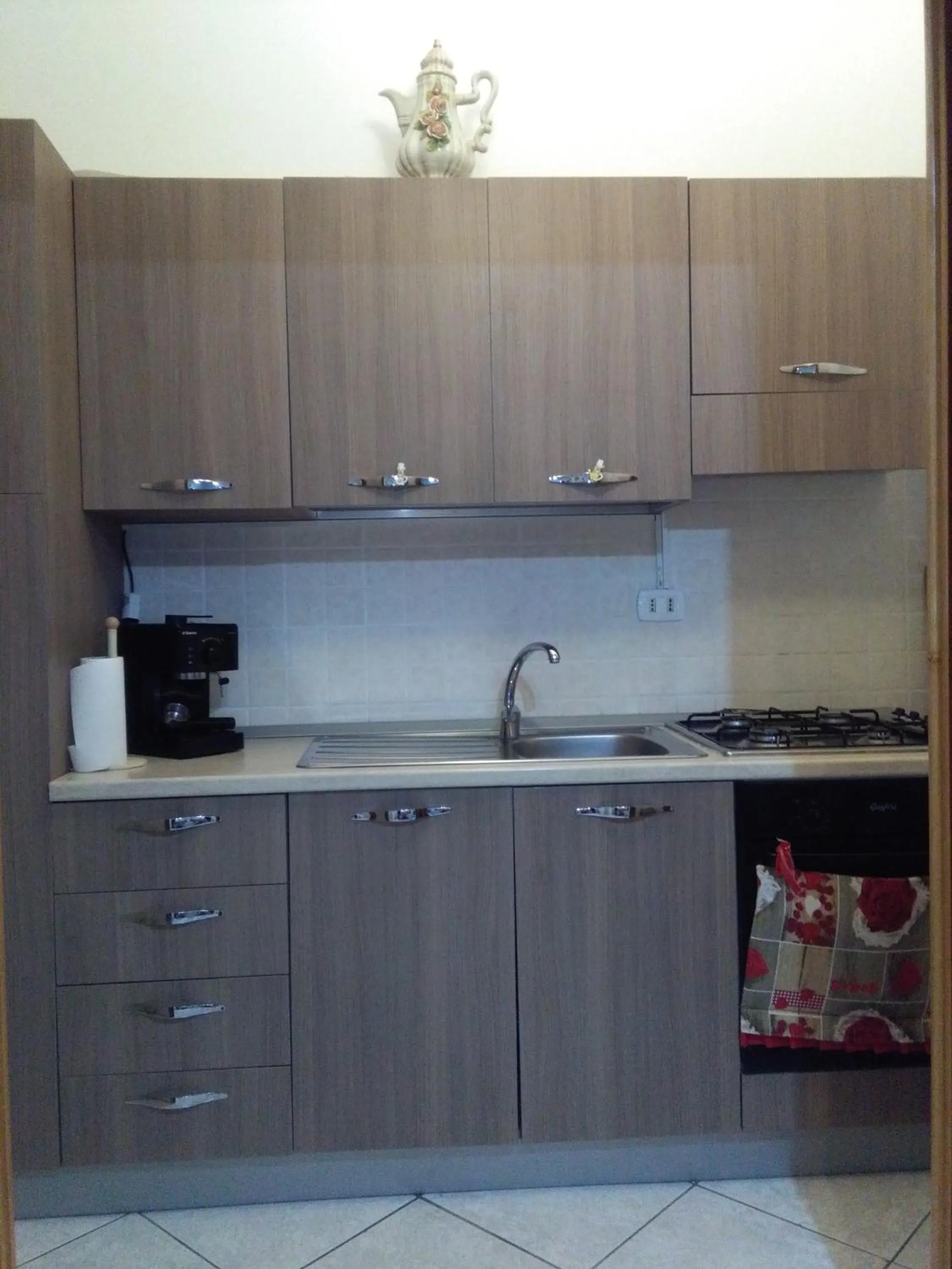 Communal lounge/ TV room in B&B Salita Metello