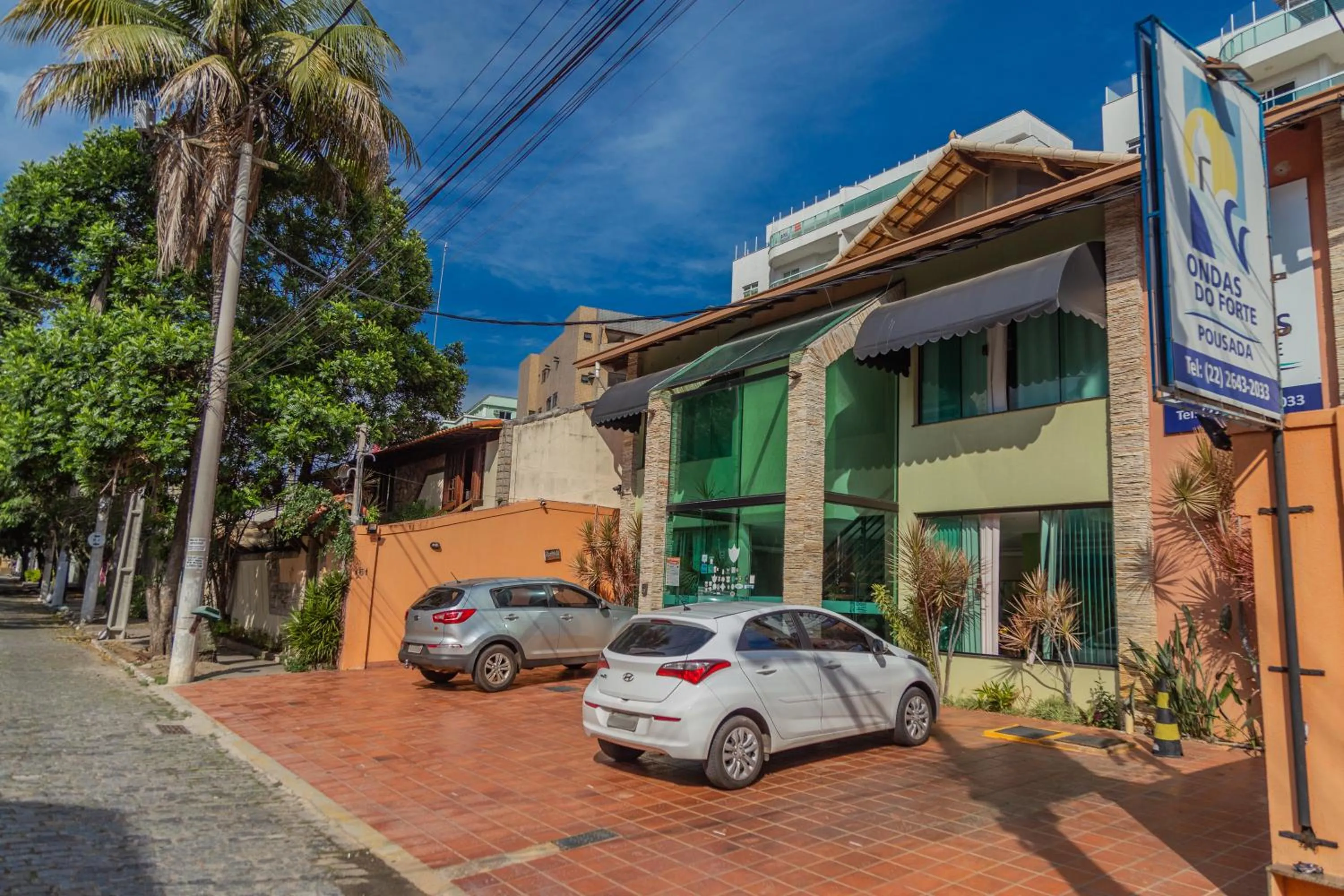 Facade/entrance in Pousada Ondas do Forte