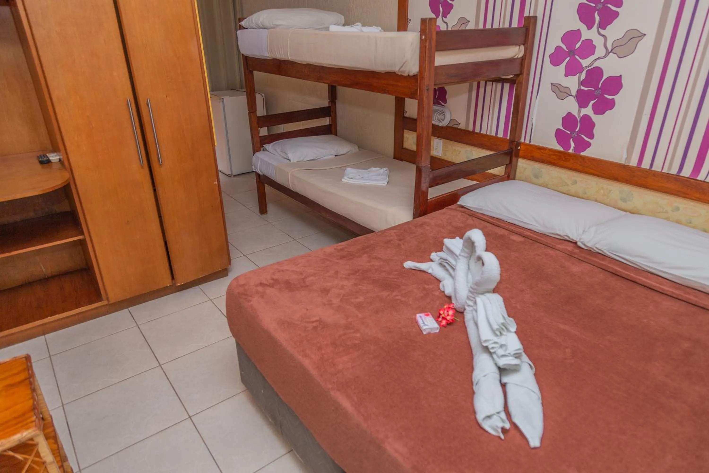 Bedroom, Bed in Pousada Ondas do Forte