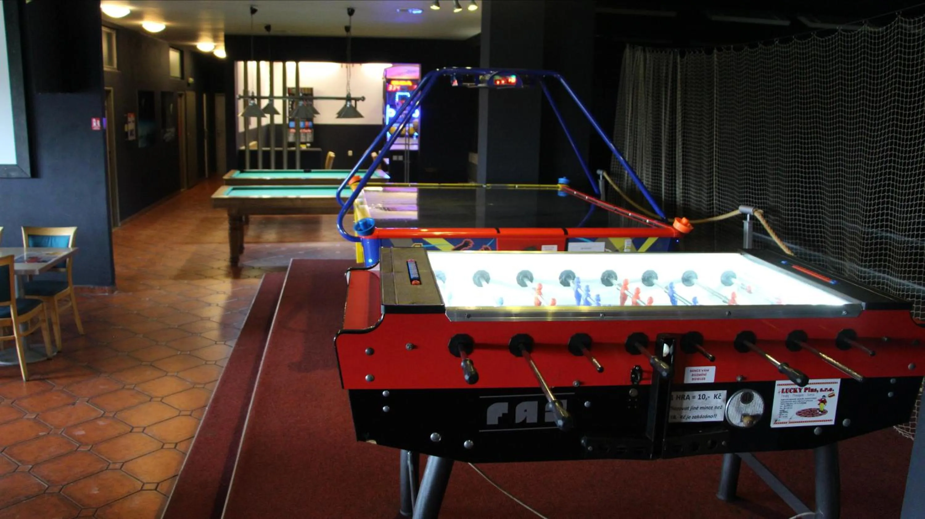 Billiard in Penzion Raketa Bowling