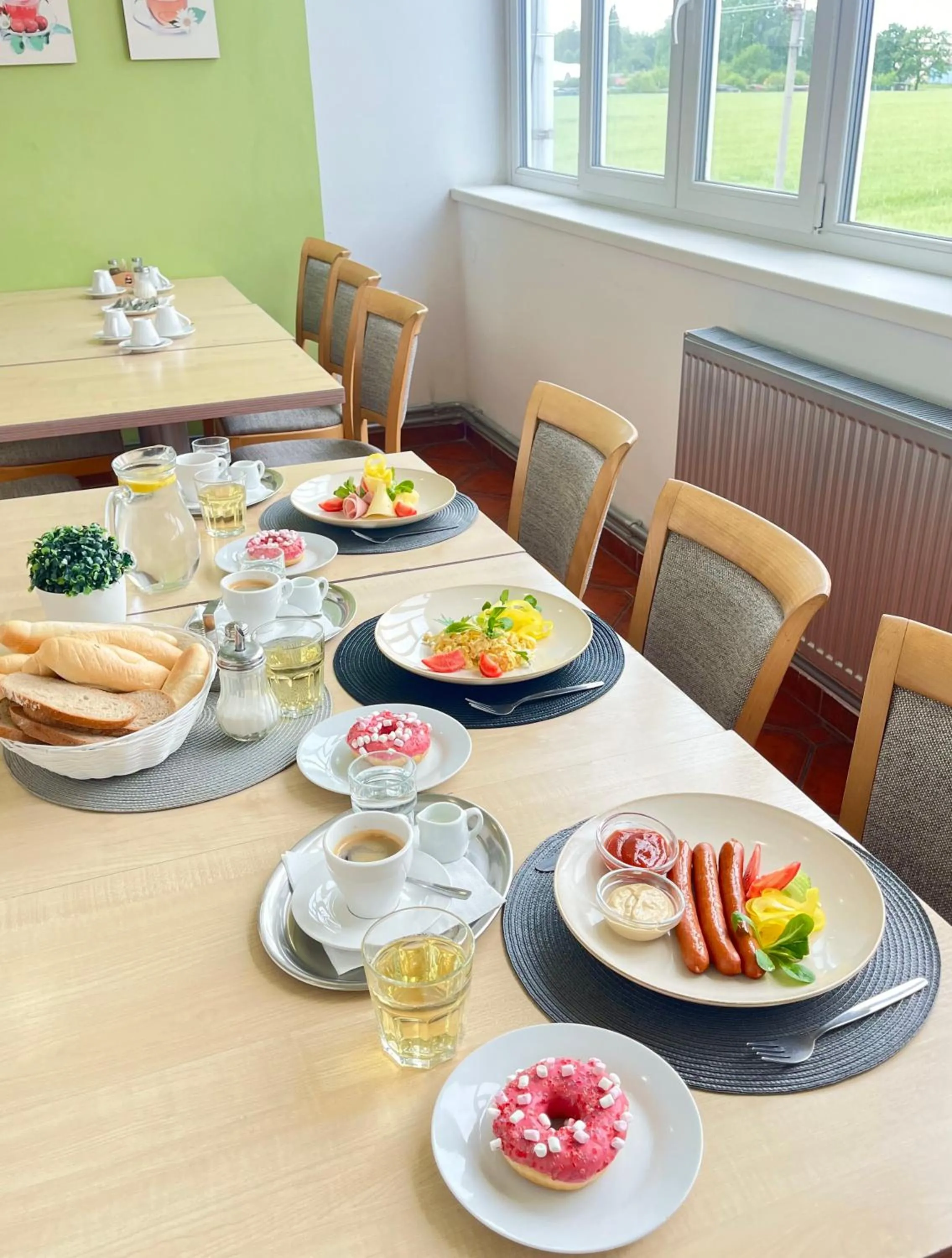 Breakfast in Penzion Raketa Bowling
