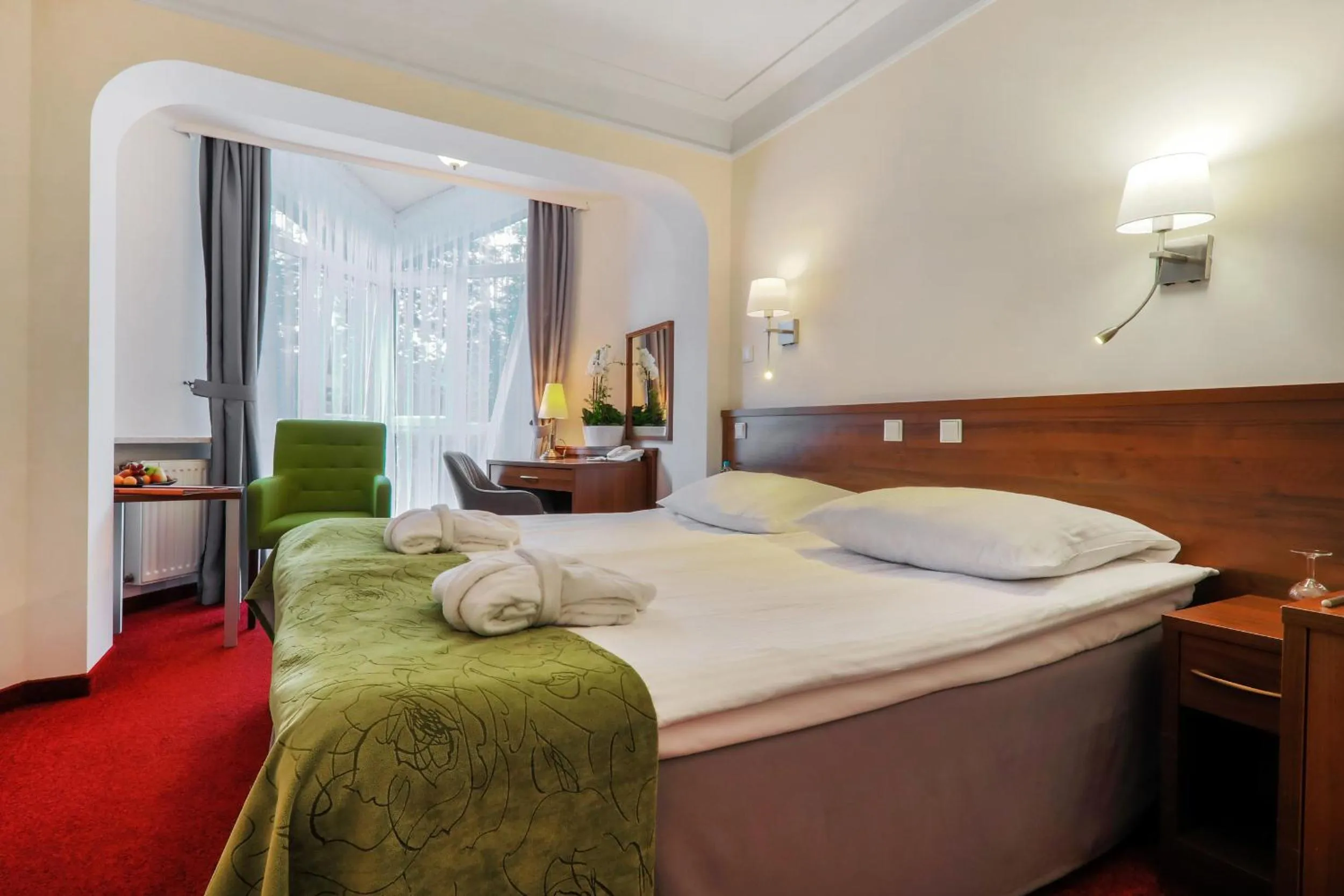 Photo of the whole room, Bed in Papuga Park Hotel Wellness Marrakesz & SPA