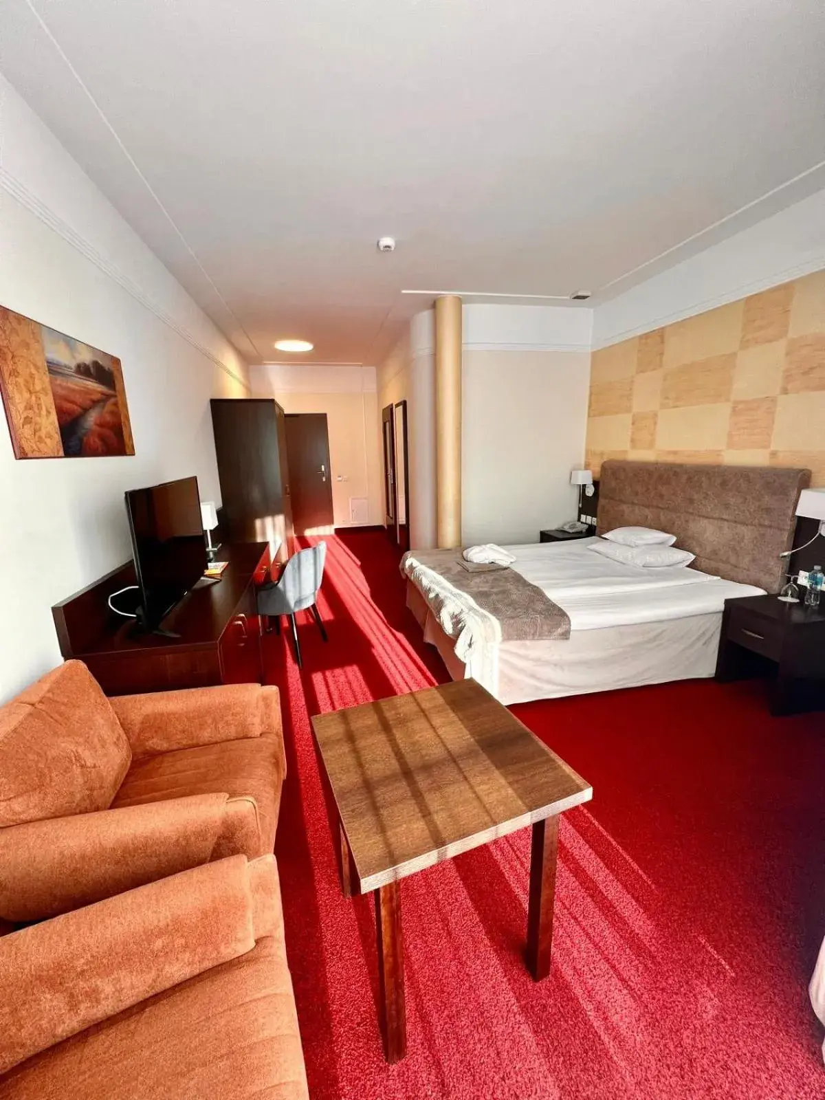 Pokój Komfort Plus L z jednym dużym łóżkiem lub dwoma osobnymi in Papuga Park Hotel Wellness Marrakesz & SPA Pokój Komfort Plus L z jednym dużym łóżkiem lub dwoma osobnymi in Papuga Park Hotel Wellness Marrakesz & SPA